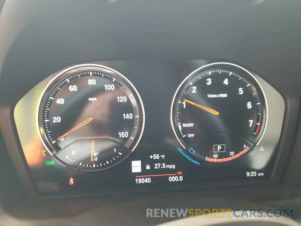 9 Photograph of a damaged car WBXHU7C57K3H46055 BMW X1 2019