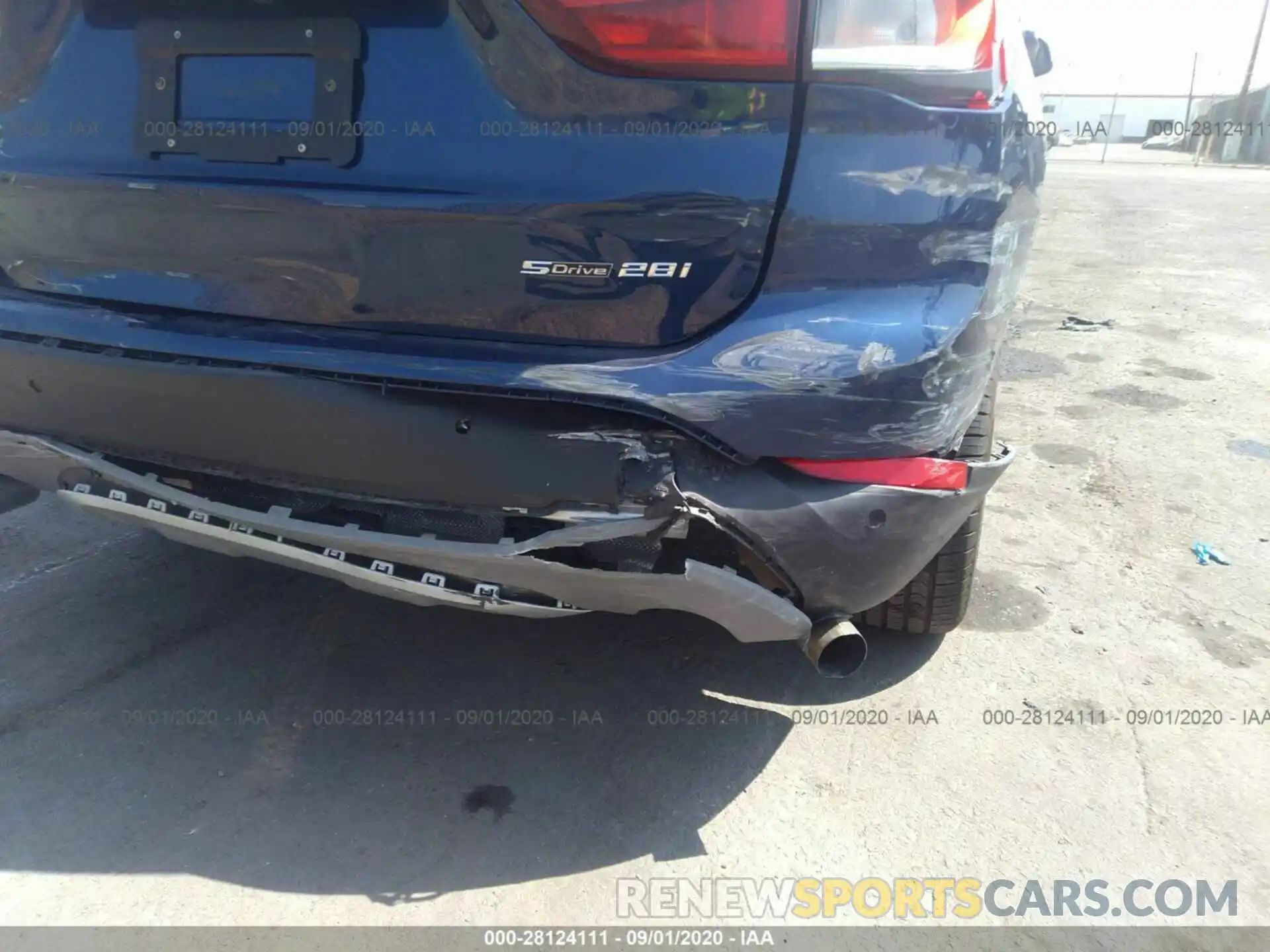 6 Photograph of a damaged car WBXHU7C57K5L10274 BMW X1 2019