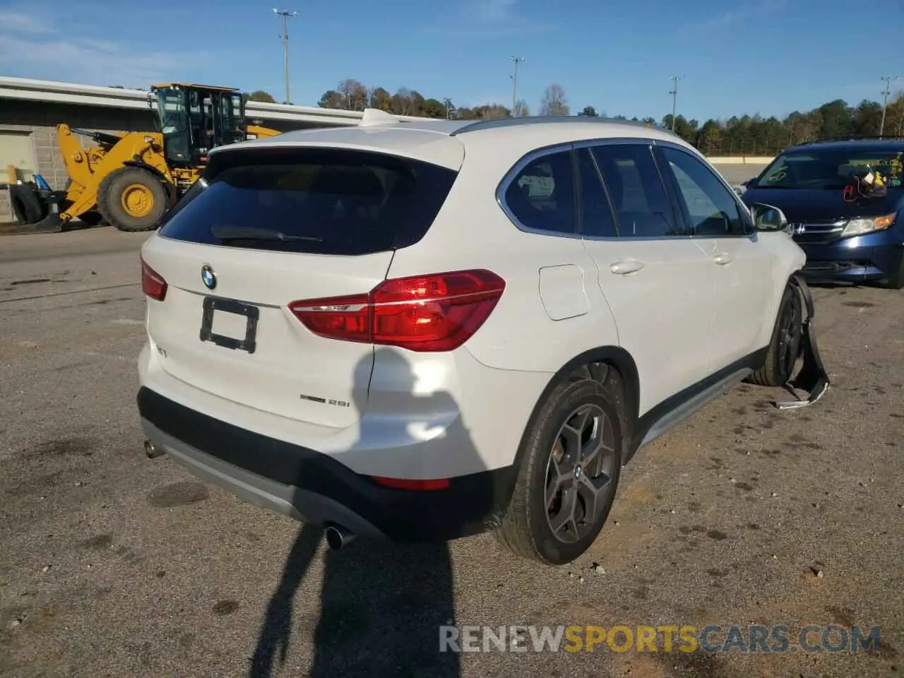 4 Photograph of a damaged car WBXHU7C58K3H45030 BMW X1 2019