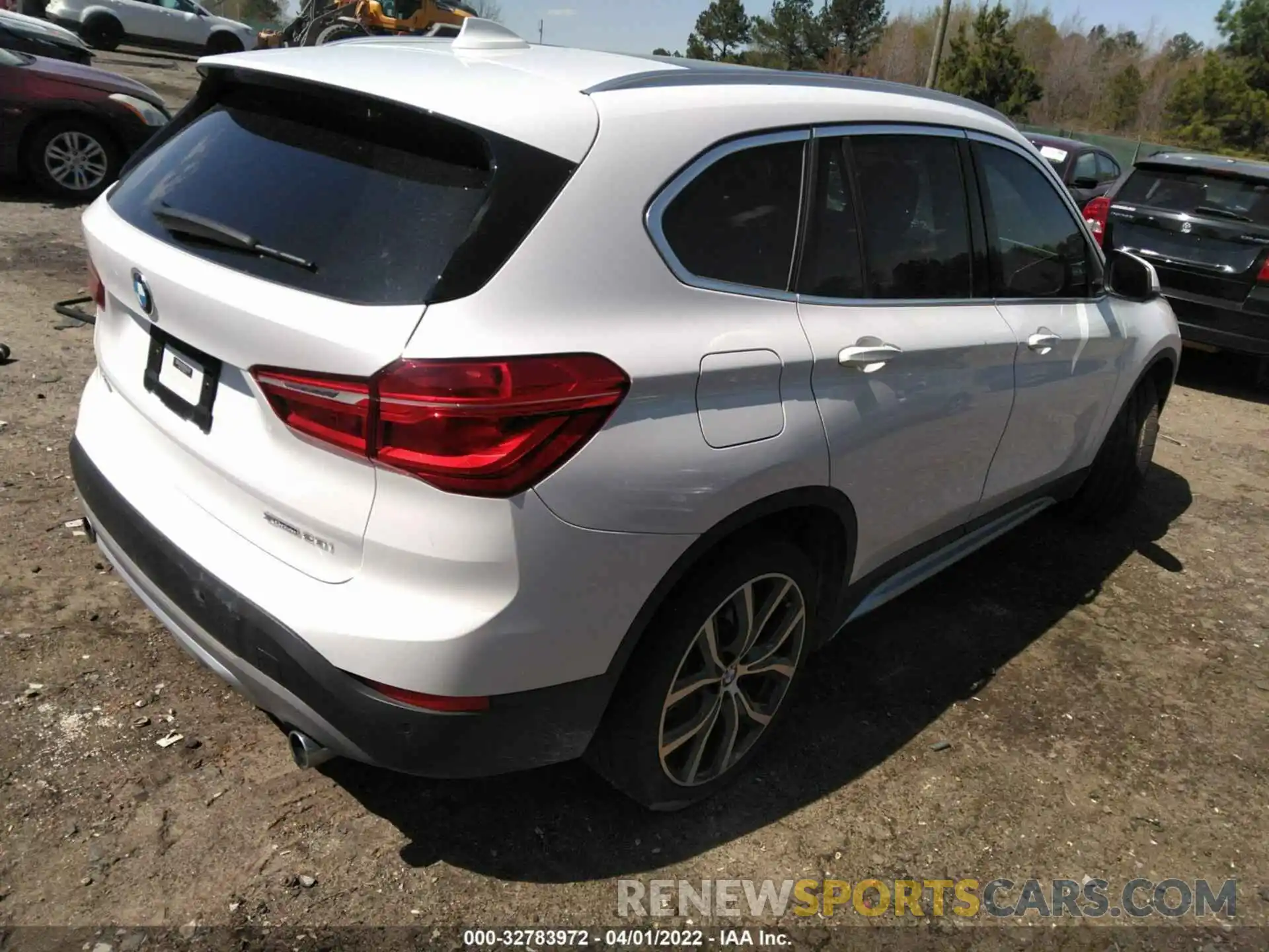 4 Photograph of a damaged car WBXHU7C58K5L12017 BMW X1 2019