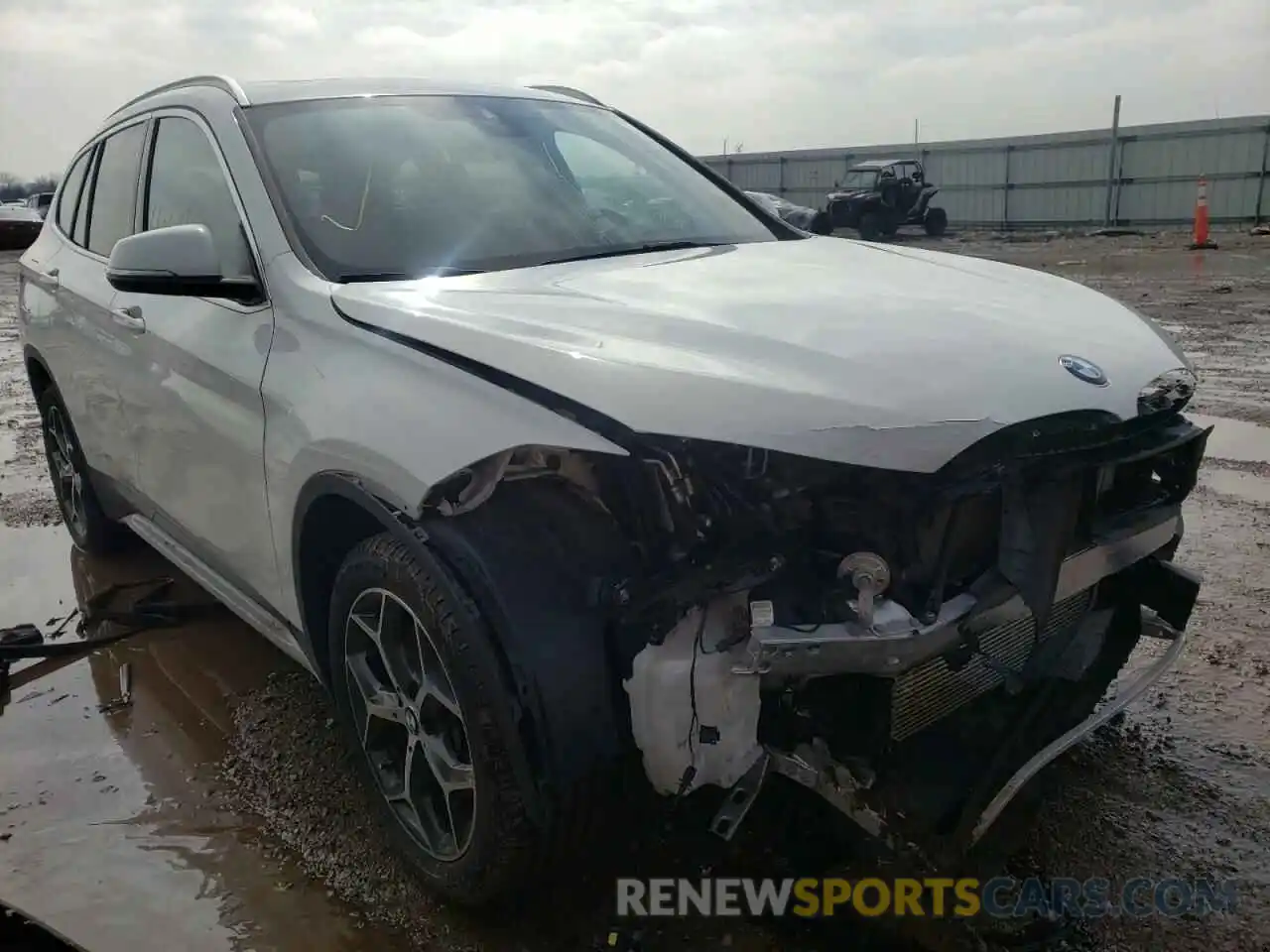 1 Photograph of a damaged car WBXHU7C59K3H46543 BMW X1 2019