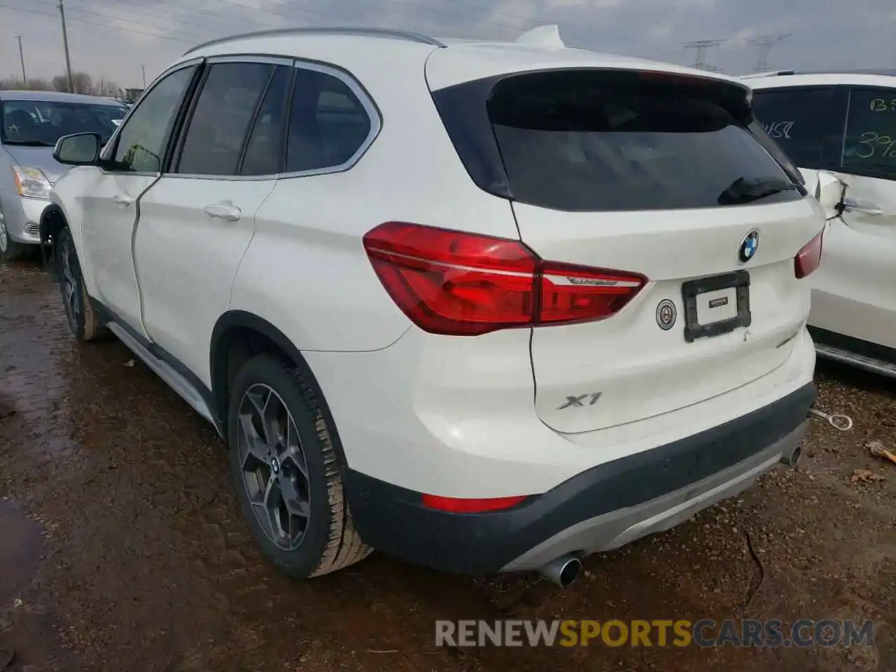 3 Photograph of a damaged car WBXHU7C59K3H46543 BMW X1 2019