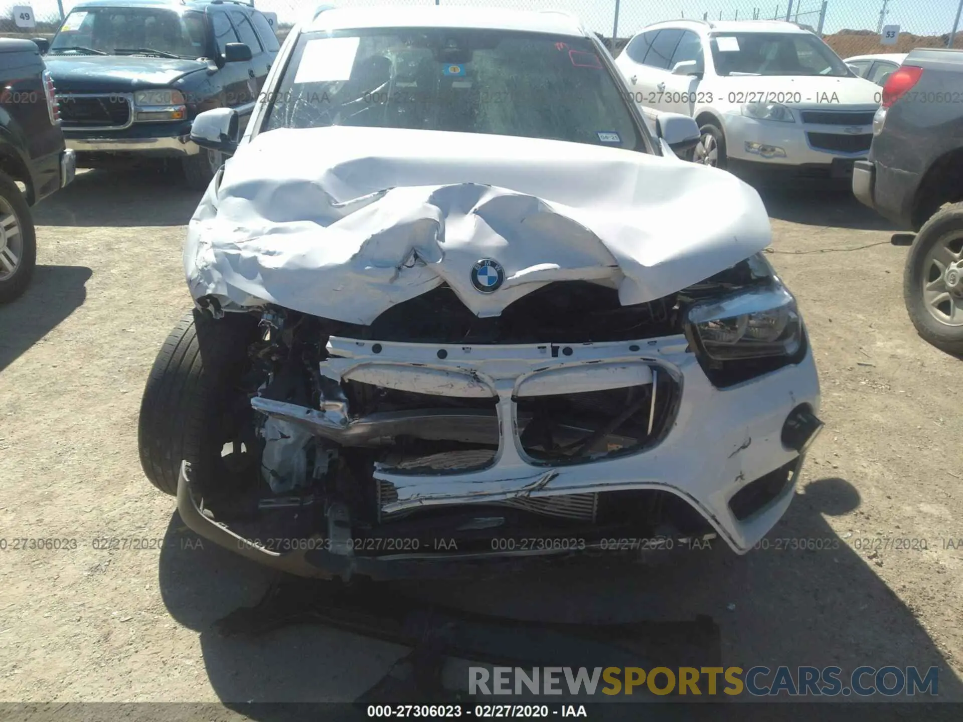 6 Photograph of a damaged car WBXHU7C59K5L11958 BMW X1 2019