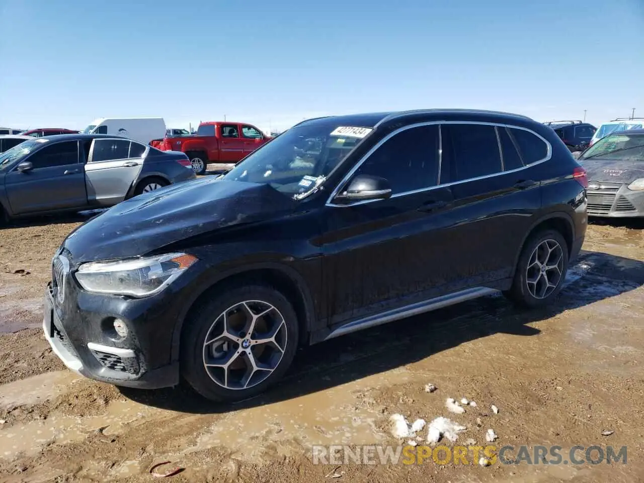 1 Photograph of a damaged car WBXHU7C59K5L12107 BMW X1 2019
