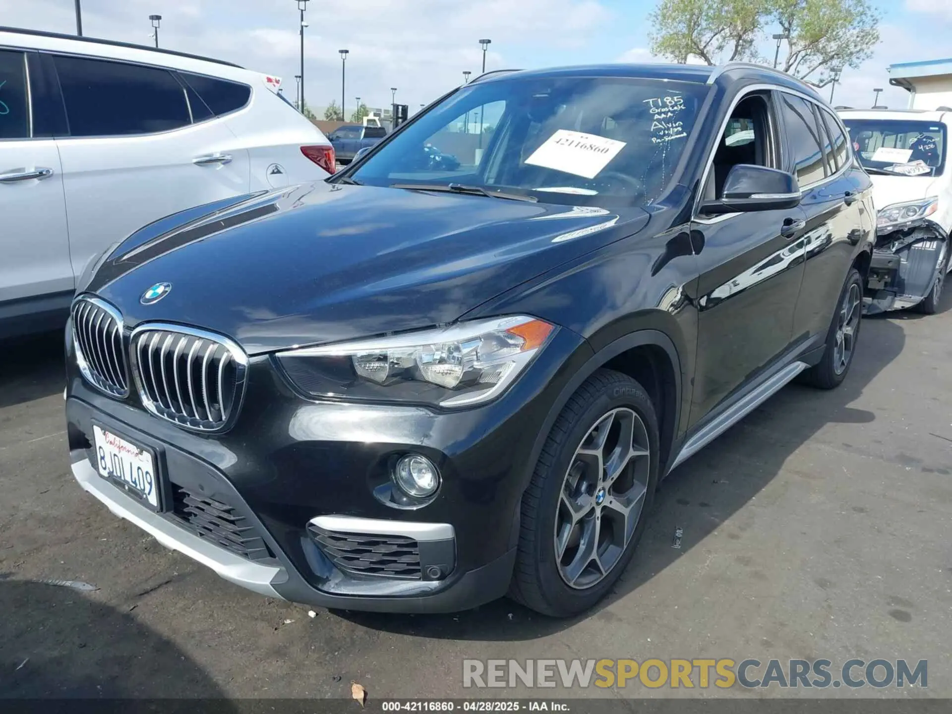 2 Photograph of a damaged car WBXHU7C59K5L12320 BMW X1 2019