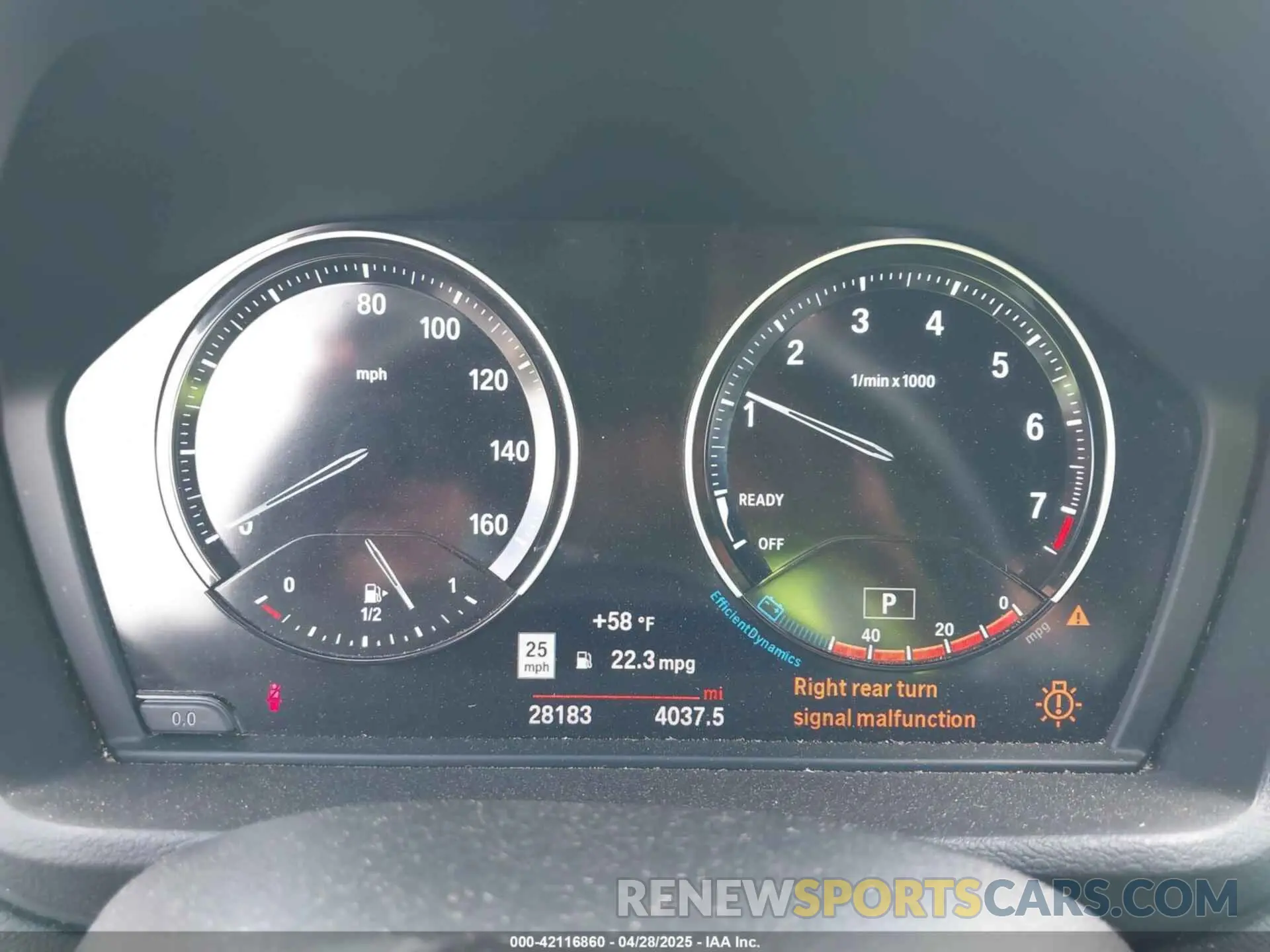 7 Photograph of a damaged car WBXHU7C59K5L12320 BMW X1 2019