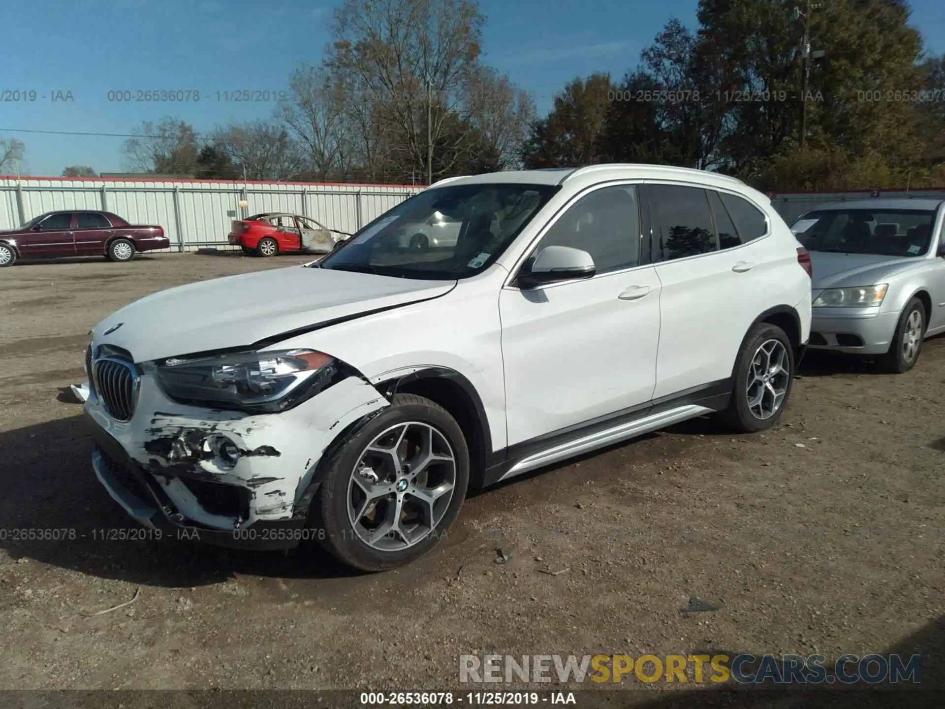 2 Photograph of a damaged car WBXHU7C59K5N45291 BMW X1 2019