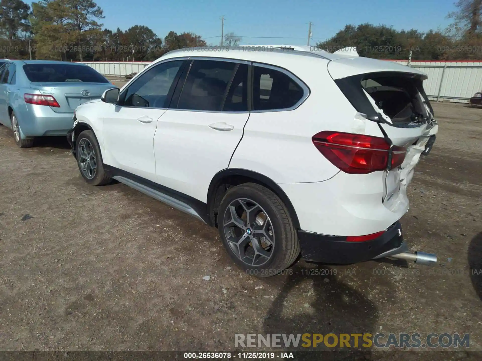 3 Photograph of a damaged car WBXHU7C59K5N45291 BMW X1 2019