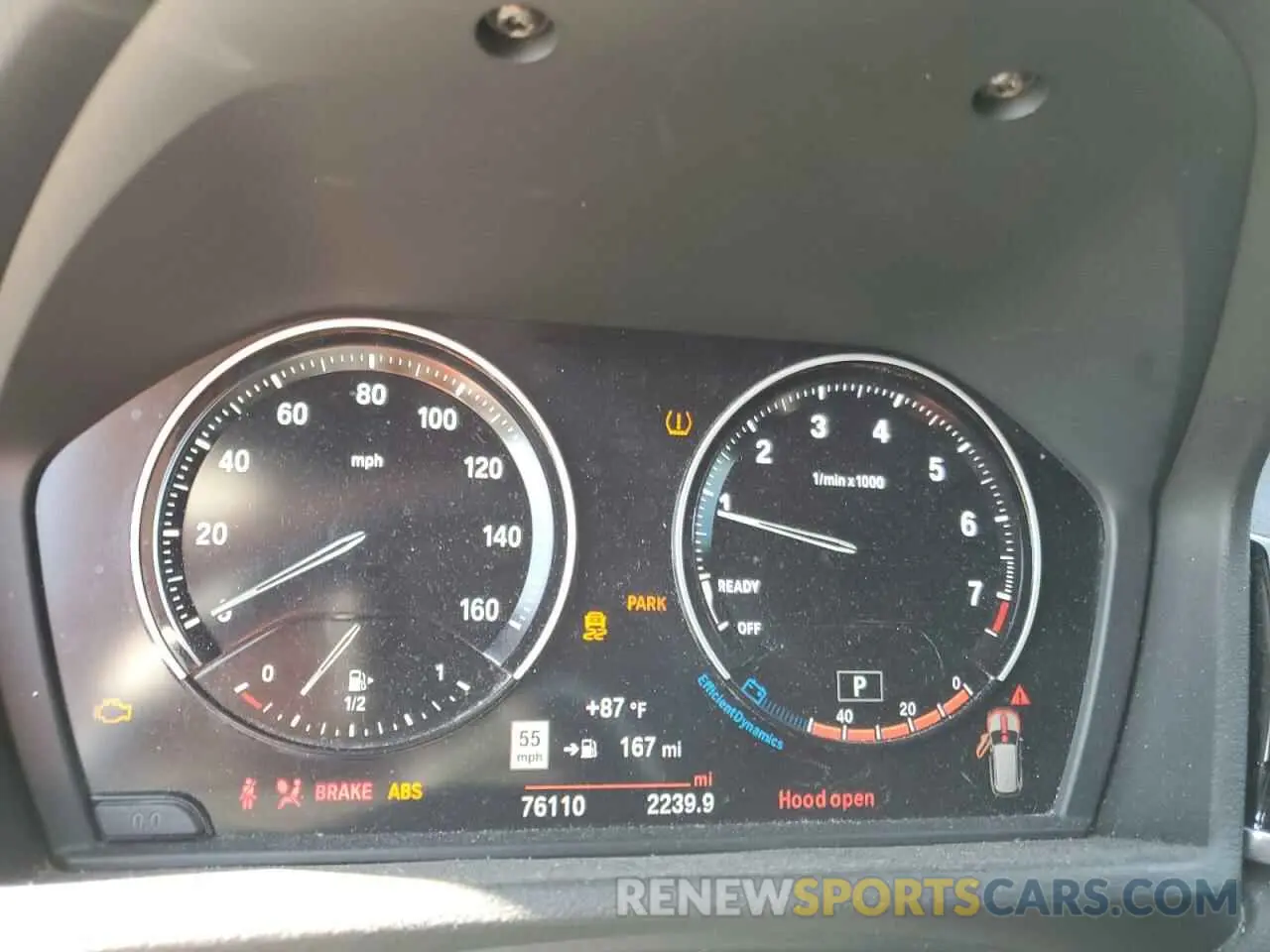 9 Photograph of a damaged car WBXHU7C5XK3H44607 BMW X1 2019