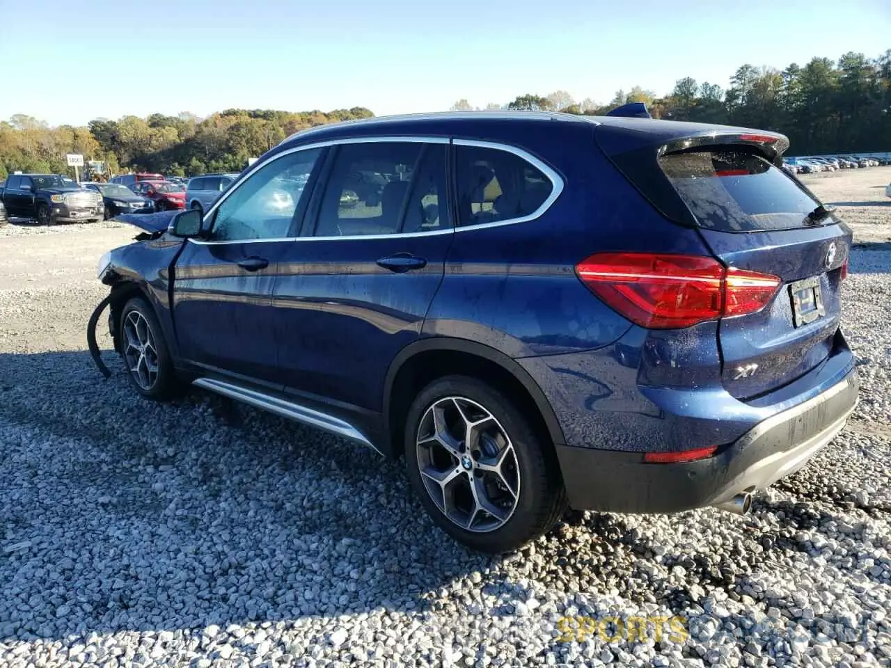 2 Photograph of a damaged car WBXHU7C5XK3H45420 BMW X1 2019