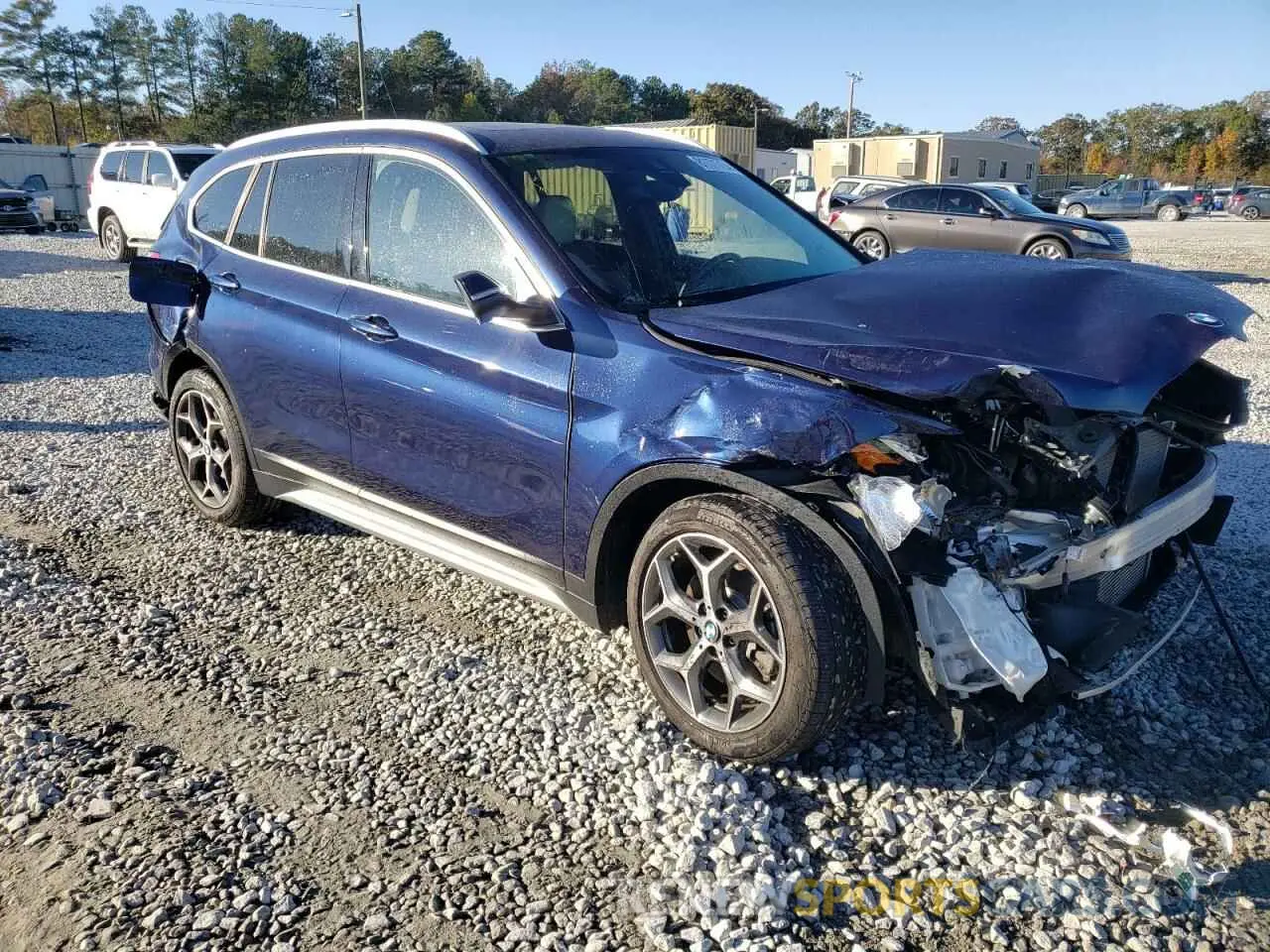 4 Photograph of a damaged car WBXHU7C5XK3H45420 BMW X1 2019
