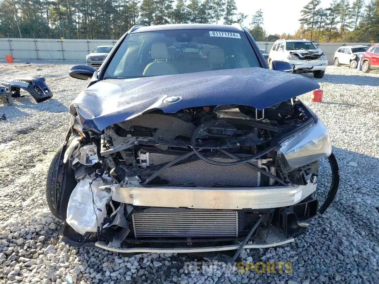5 Photograph of a damaged car WBXHU7C5XK3H45420 BMW X1 2019