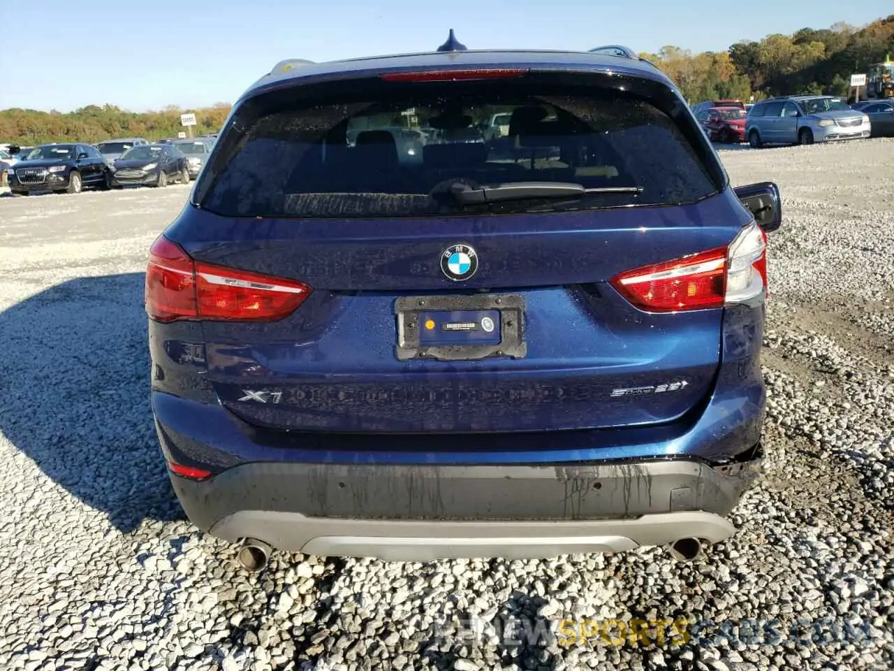 6 Photograph of a damaged car WBXHU7C5XK3H45420 BMW X1 2019