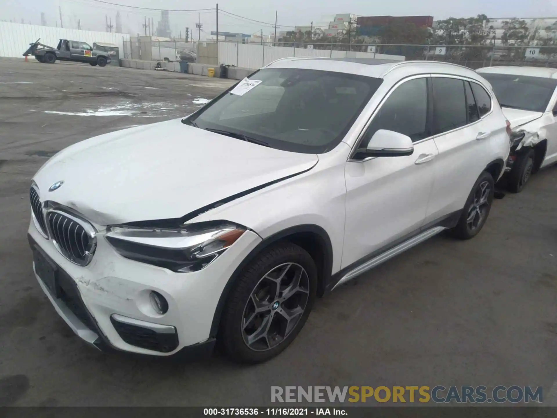 2 Photograph of a damaged car WBXHU7C5XK3H46163 BMW X1 2019