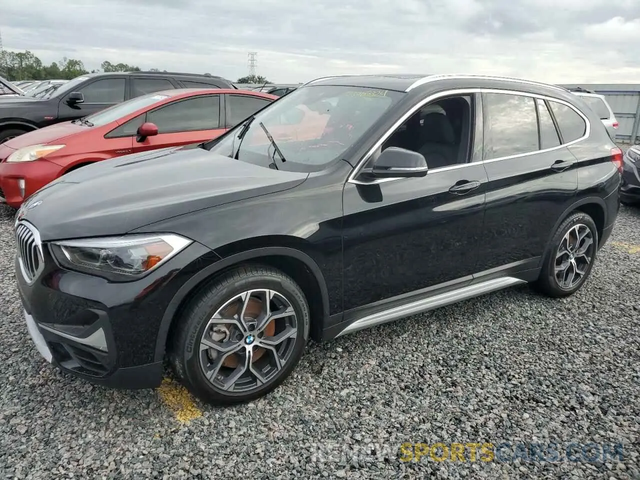 1 Photograph of a damaged car WBXJG7C00L5P46690 BMW X1 2020