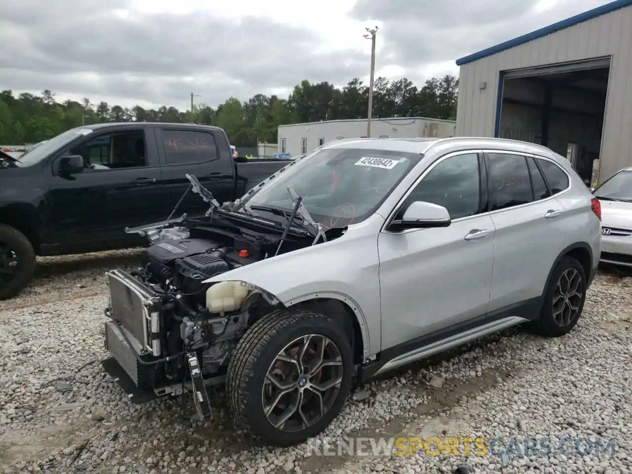 2 Photograph of a damaged car WBXJG7C00L5R62443 BMW X1 2020