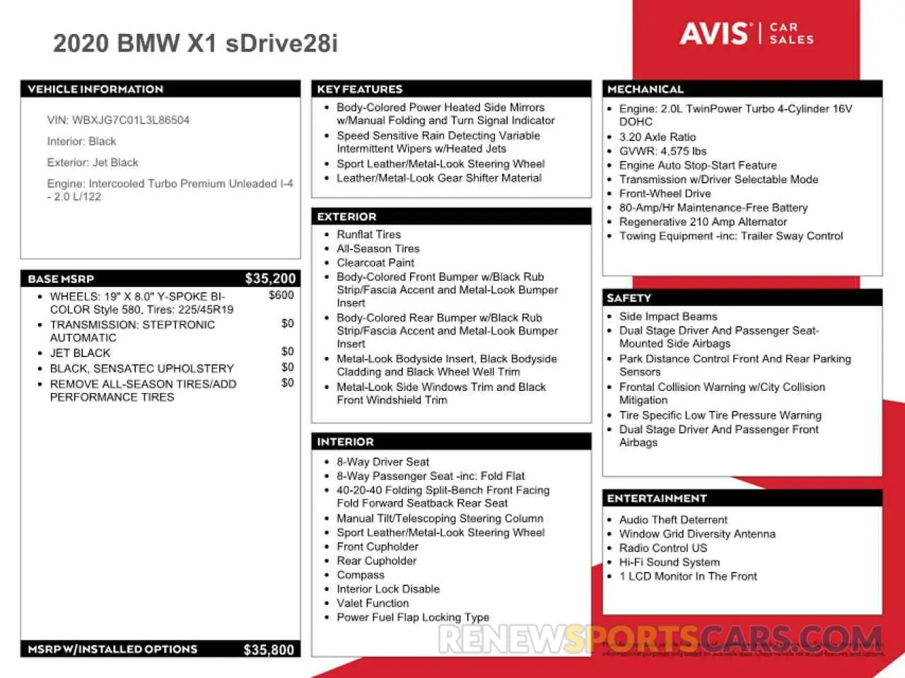 14 Photograph of a damaged car WBXJG7C01L3L86504 BMW X1 2020