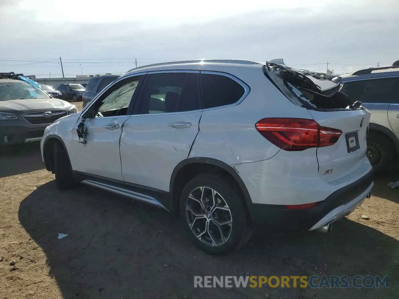 2 Photograph of a damaged car WBXJG7C01L5P73297 BMW X1 2020
