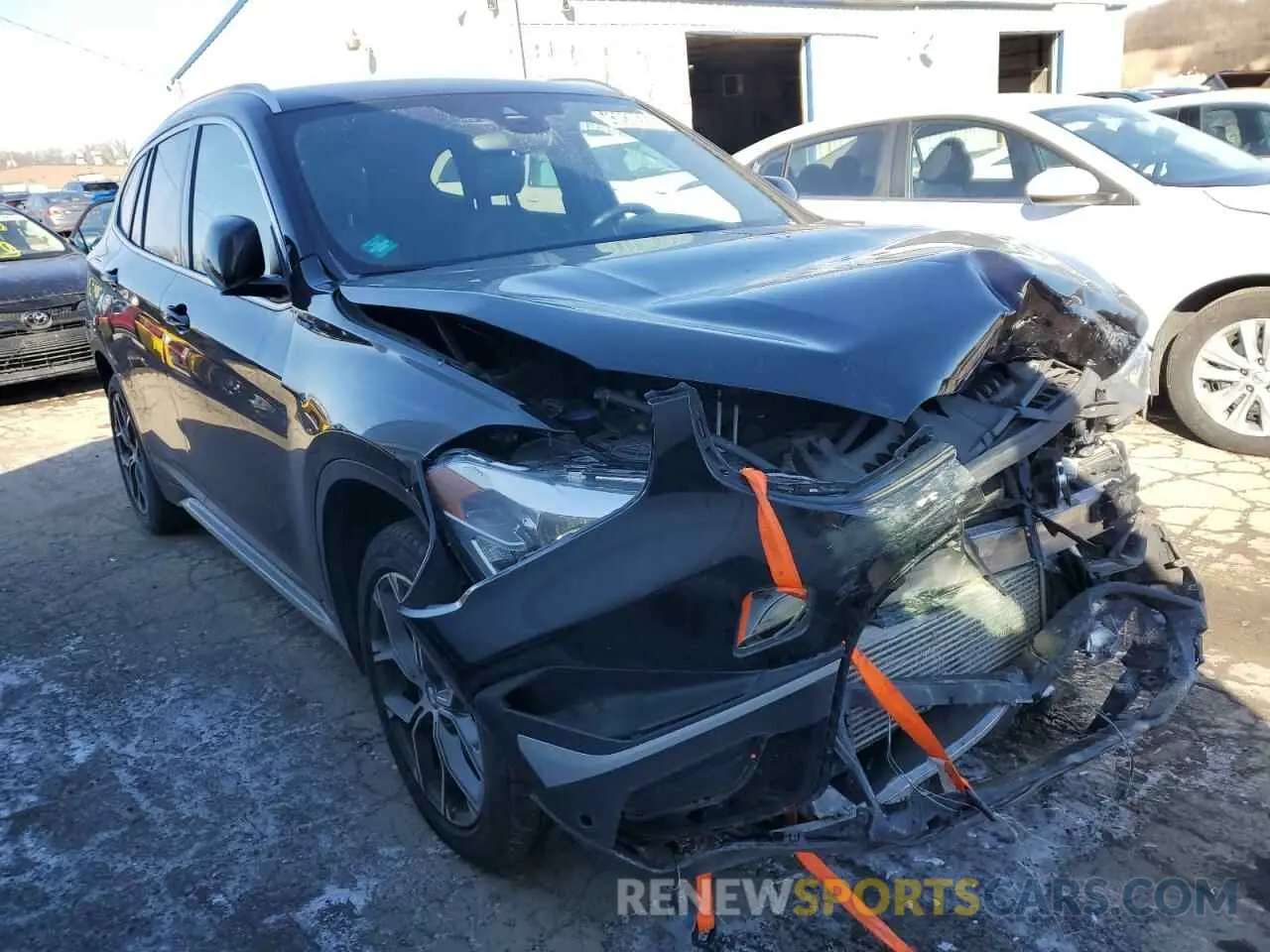 4 Photograph of a damaged car WBXJG7C01L5R36417 BMW X1 2020