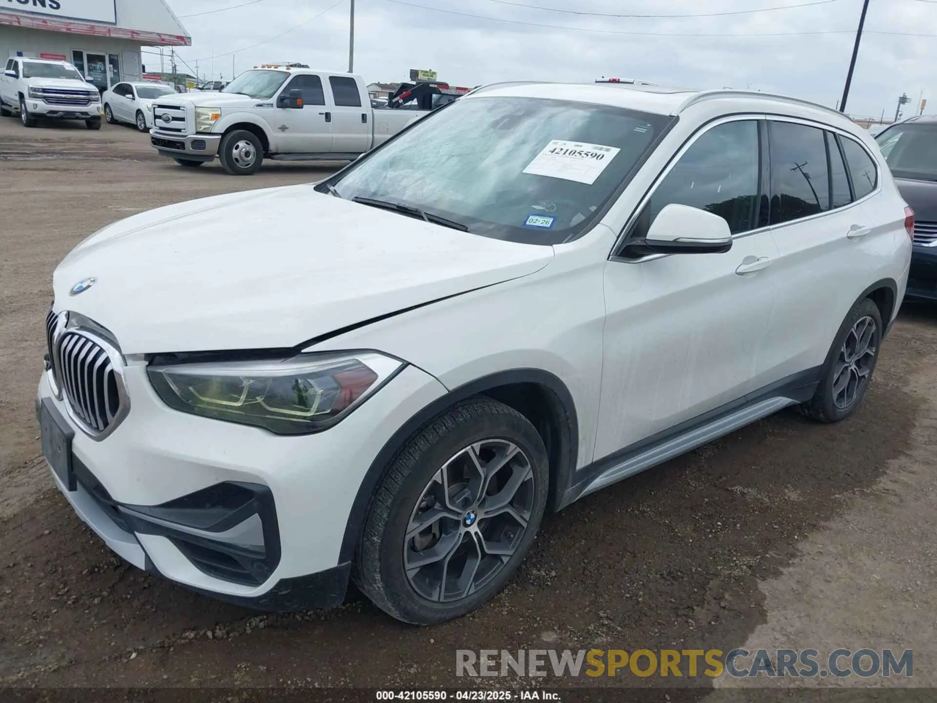 2 Photograph of a damaged car WBXJG7C02L5P24688 BMW X1 2020