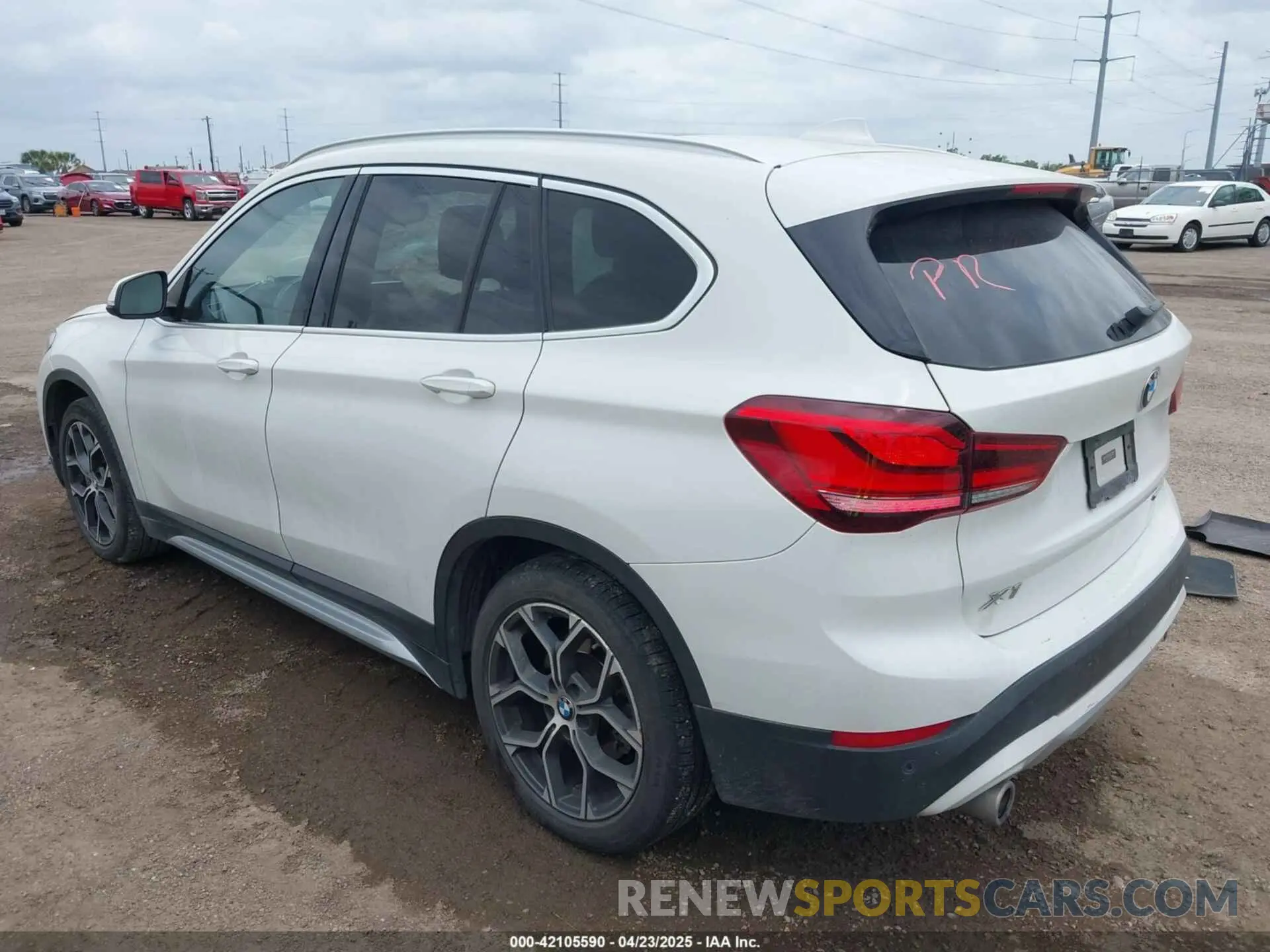 3 Photograph of a damaged car WBXJG7C02L5P24688 BMW X1 2020