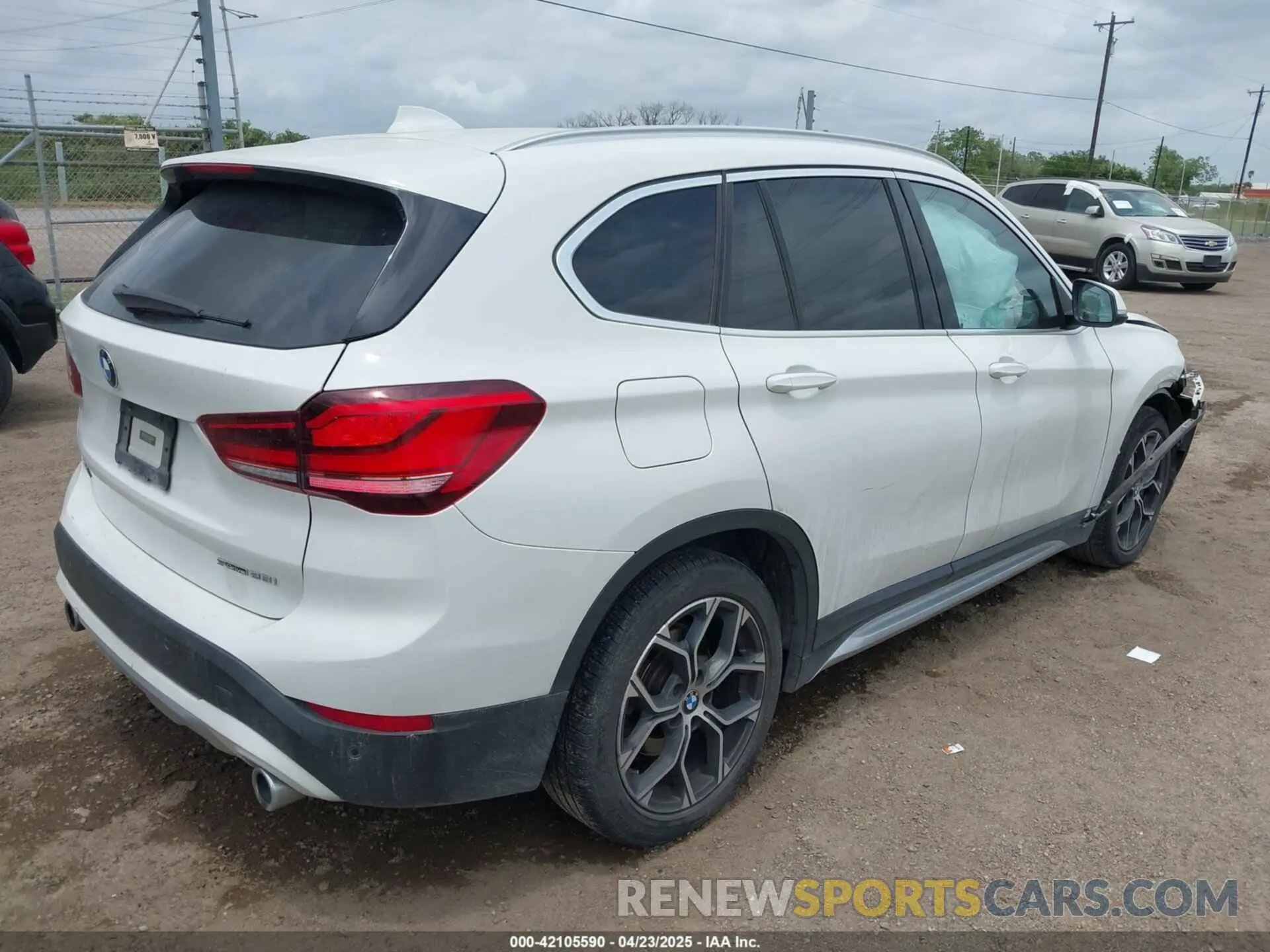 4 Photograph of a damaged car WBXJG7C02L5P24688 BMW X1 2020