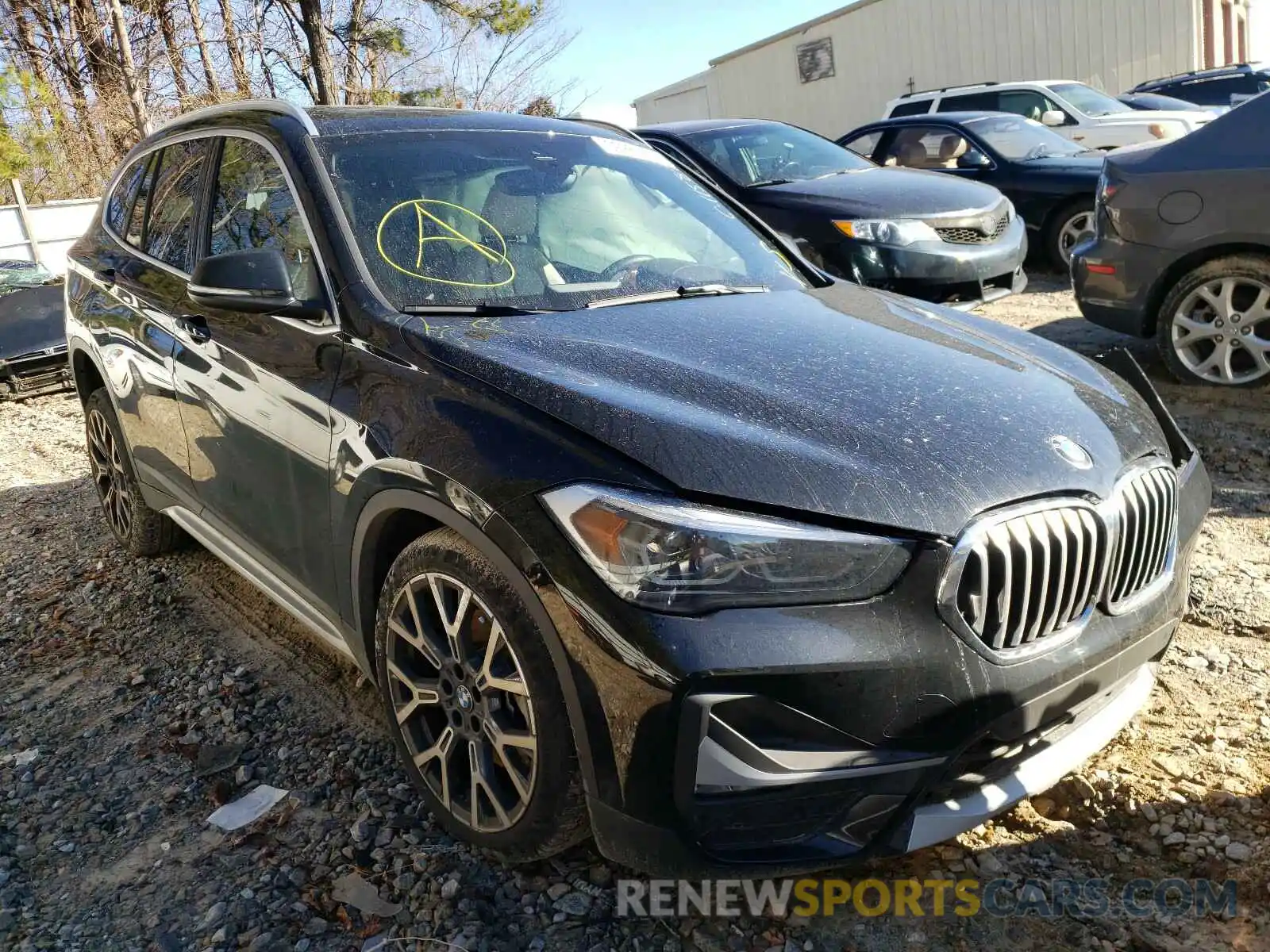 1 Photograph of a damaged car WBXJG7C02L5P41538 BMW X1 2020