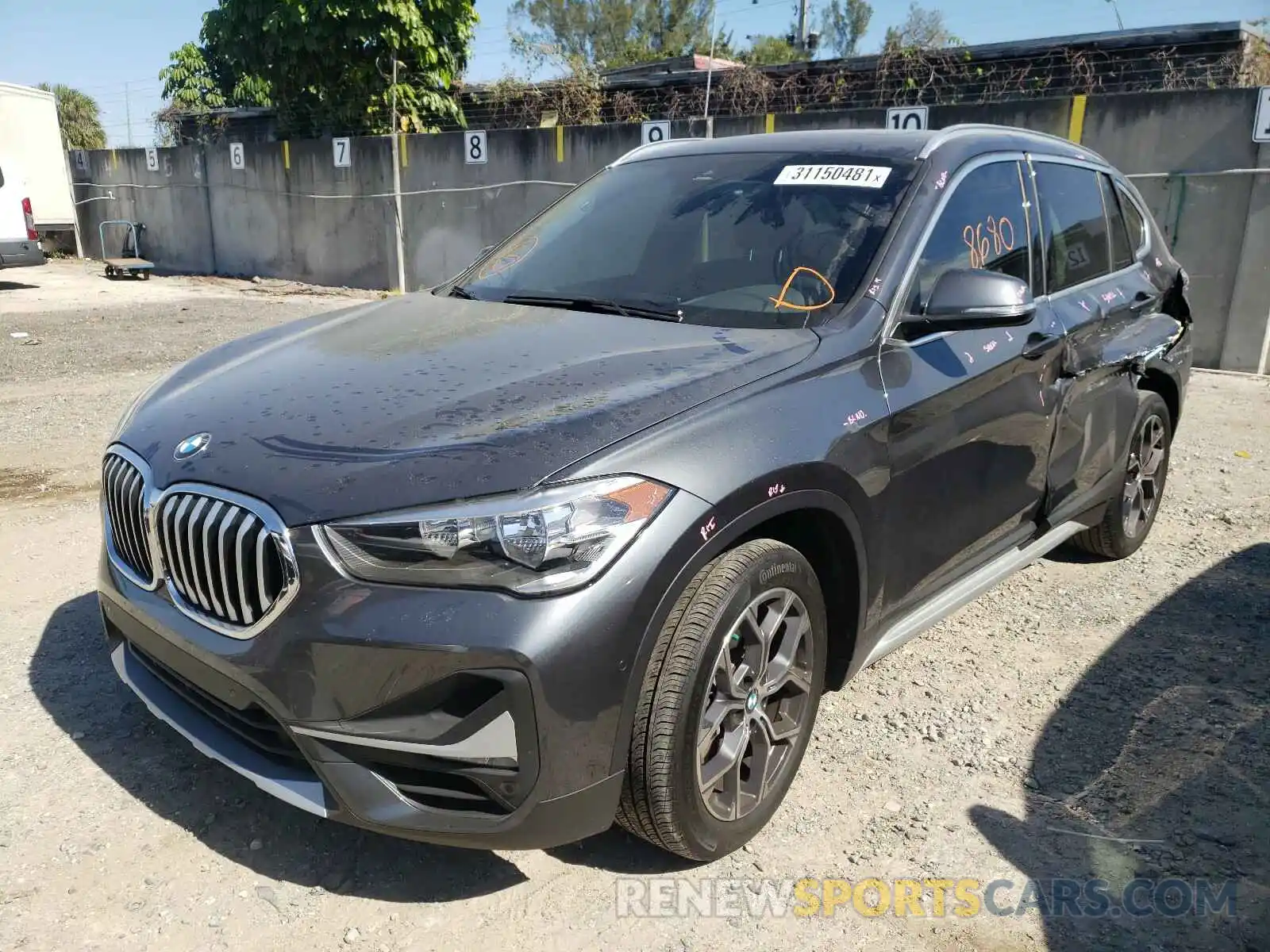 2 Photograph of a damaged car WBXJG7C03L5P78890 BMW X1 2020