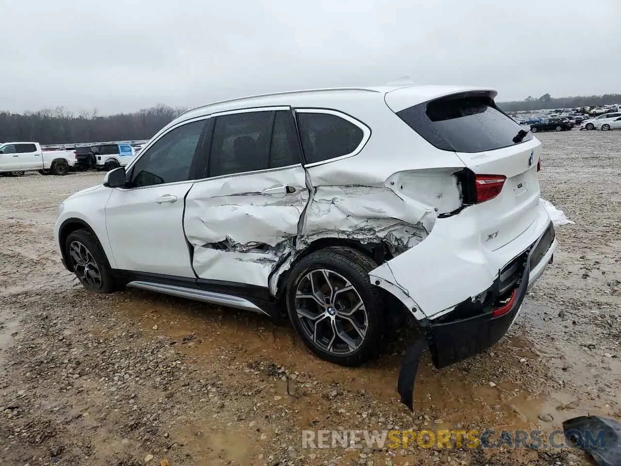 2 Photograph of a damaged car WBXJG7C04L5P25535 BMW X1 2020