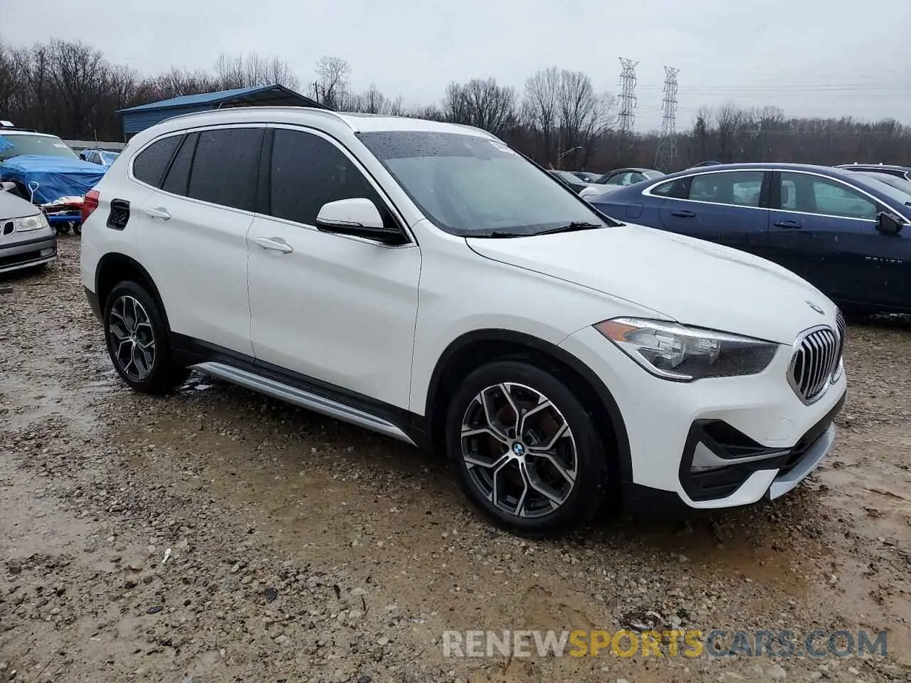 4 Photograph of a damaged car WBXJG7C04L5P25535 BMW X1 2020