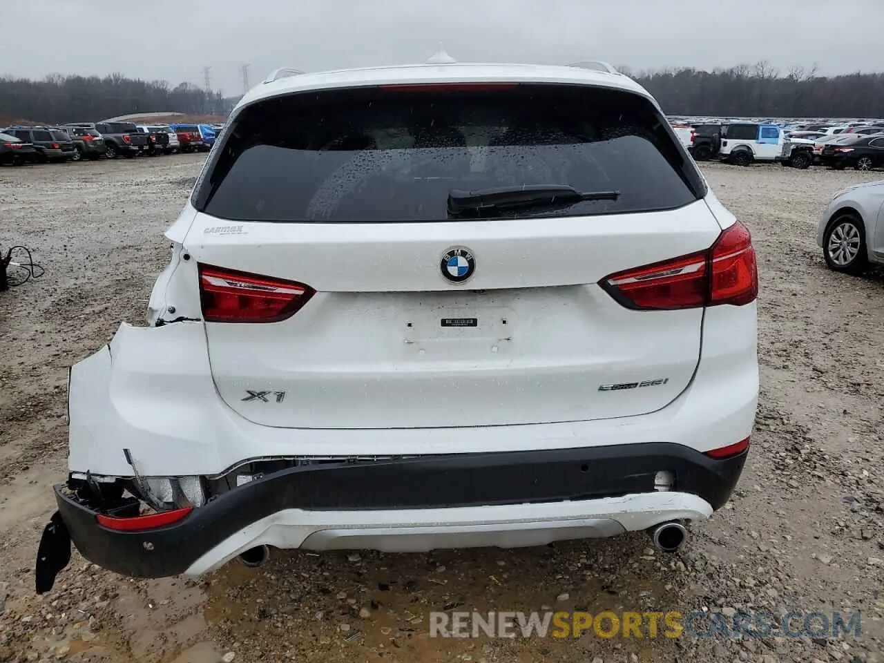 6 Photograph of a damaged car WBXJG7C04L5P25535 BMW X1 2020