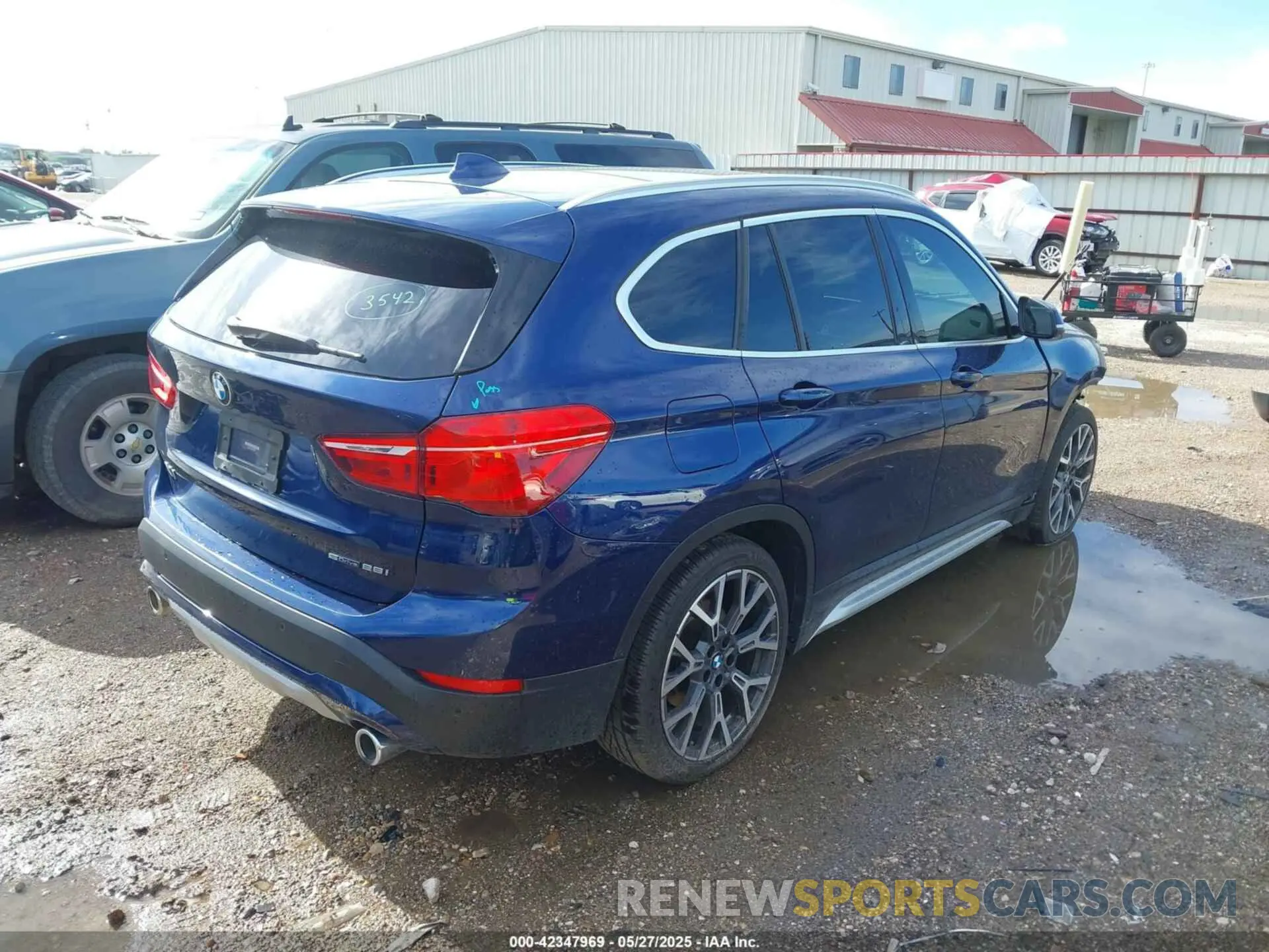 4 Photograph of a damaged car WBXJG7C04L5R54328 BMW X1 2020