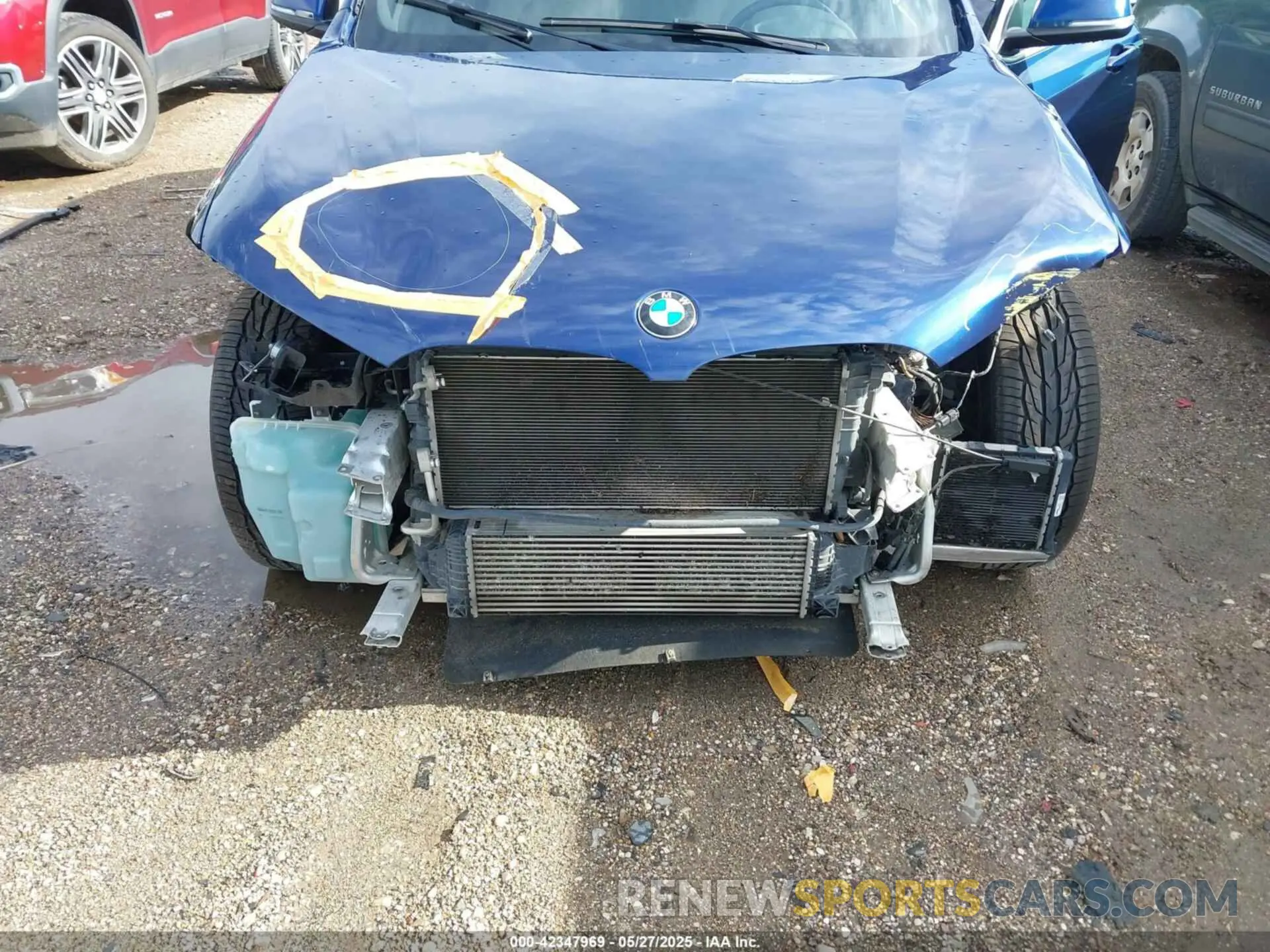 6 Photograph of a damaged car WBXJG7C04L5R54328 BMW X1 2020