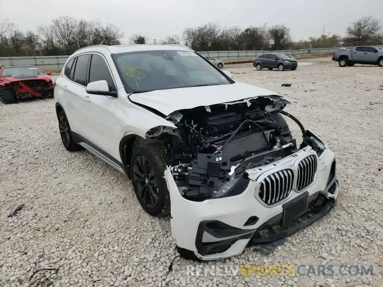 9 Photograph of a damaged car WBXJG7C05L5P29366 BMW X1 2020