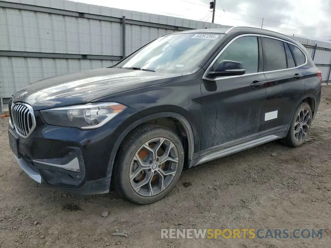 1 Photograph of a damaged car WBXJG7C05L5P30369 BMW X1 2020
