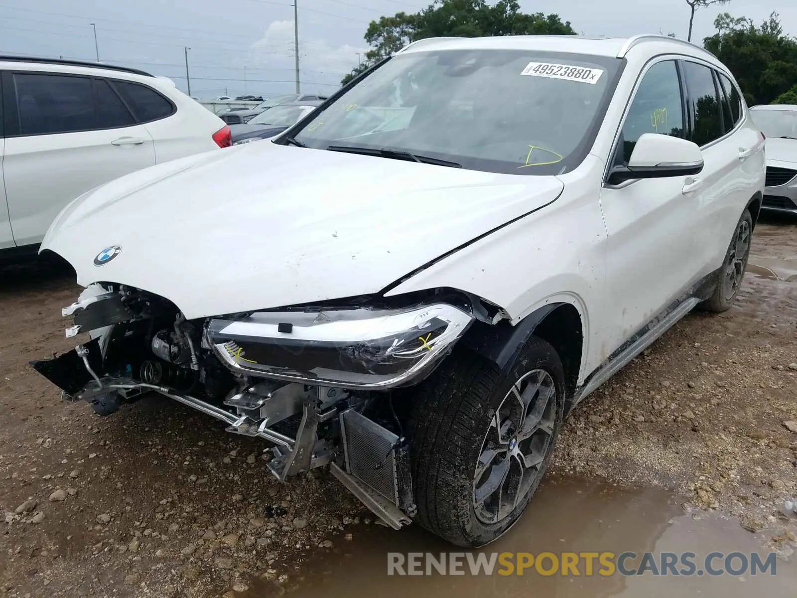 2 Photograph of a damaged car WBXJG7C05L5P46846 BMW X1 2020