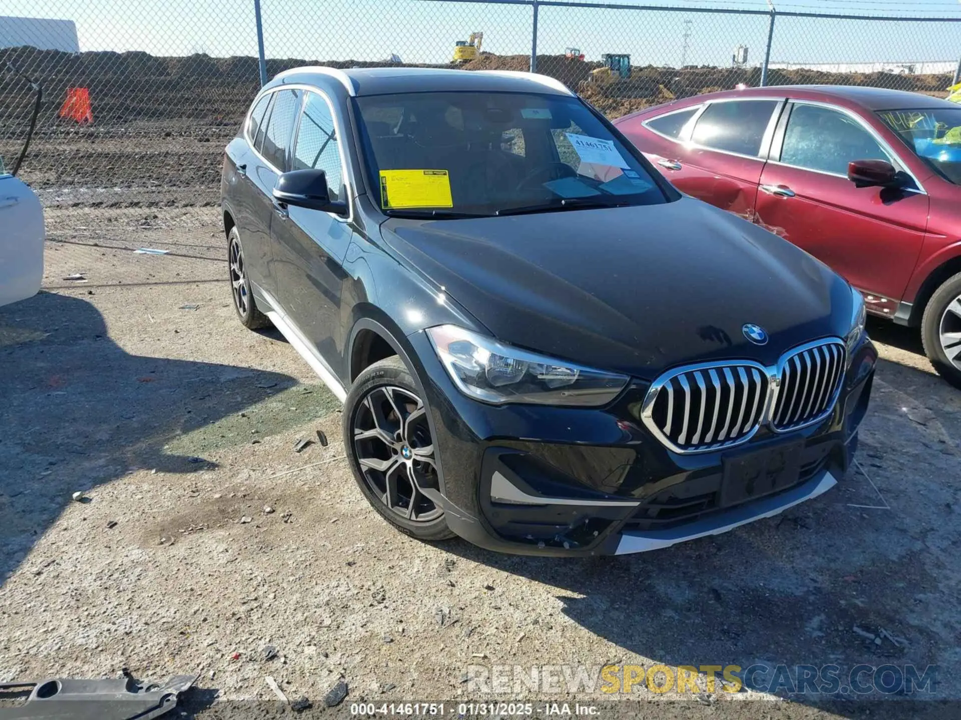 1 Photograph of a damaged car WBXJG7C05L5P47902 BMW X1 2020