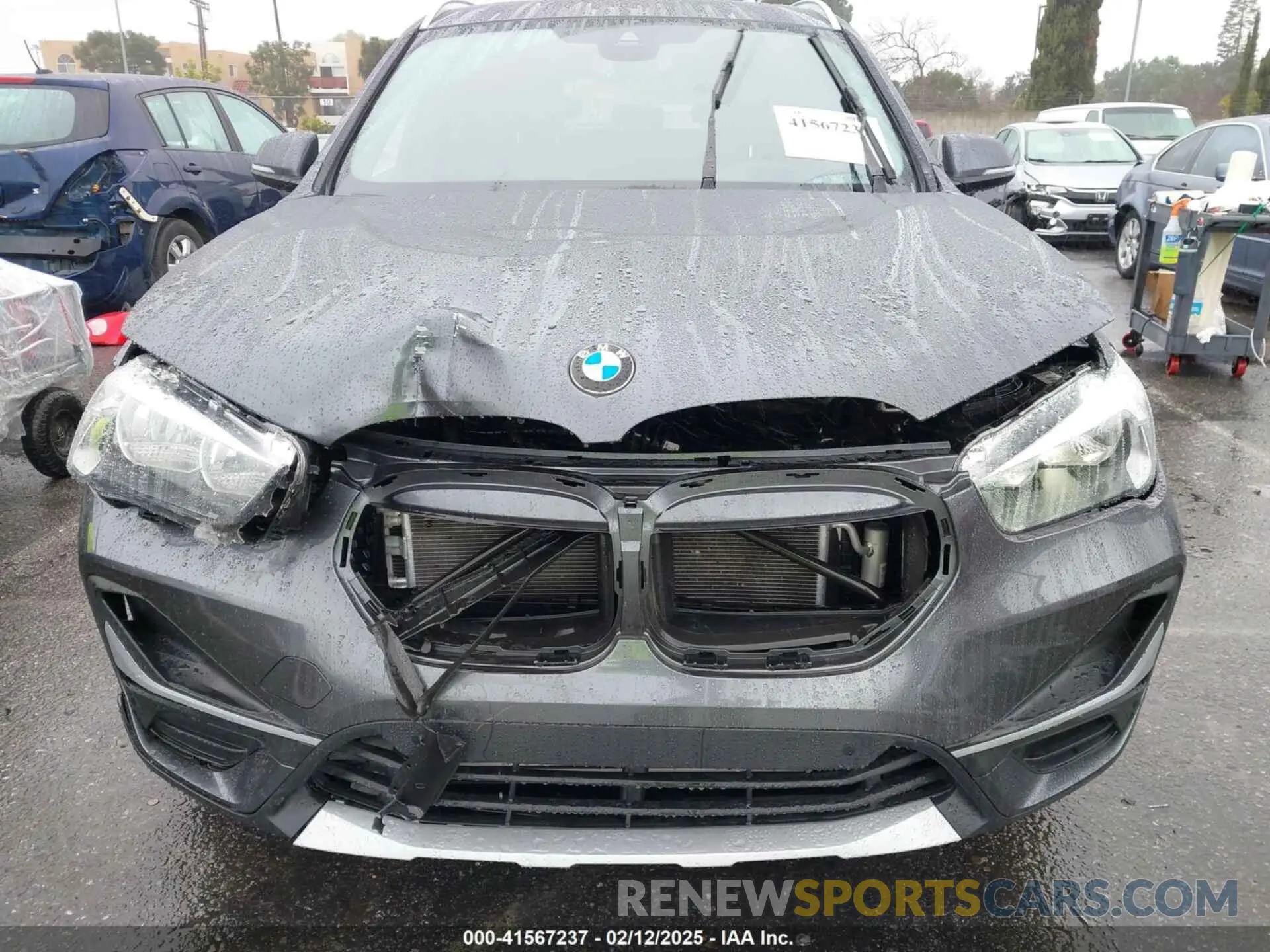 6 Photograph of a damaged car WBXJG7C05L5R44276 BMW X1 2020