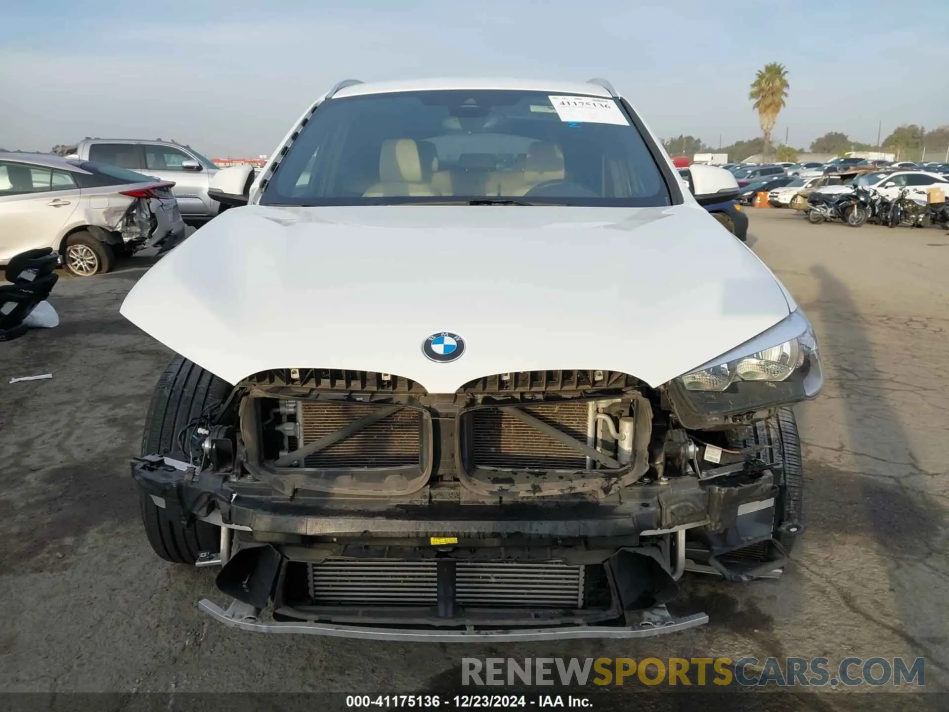 13 Photograph of a damaged car WBXJG7C07L5P25626 BMW X1 2020