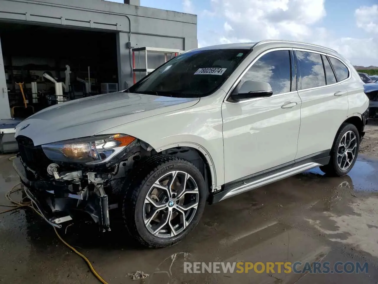 1 Photograph of a damaged car WBXJG7C08L5P47375 BMW X1 2020