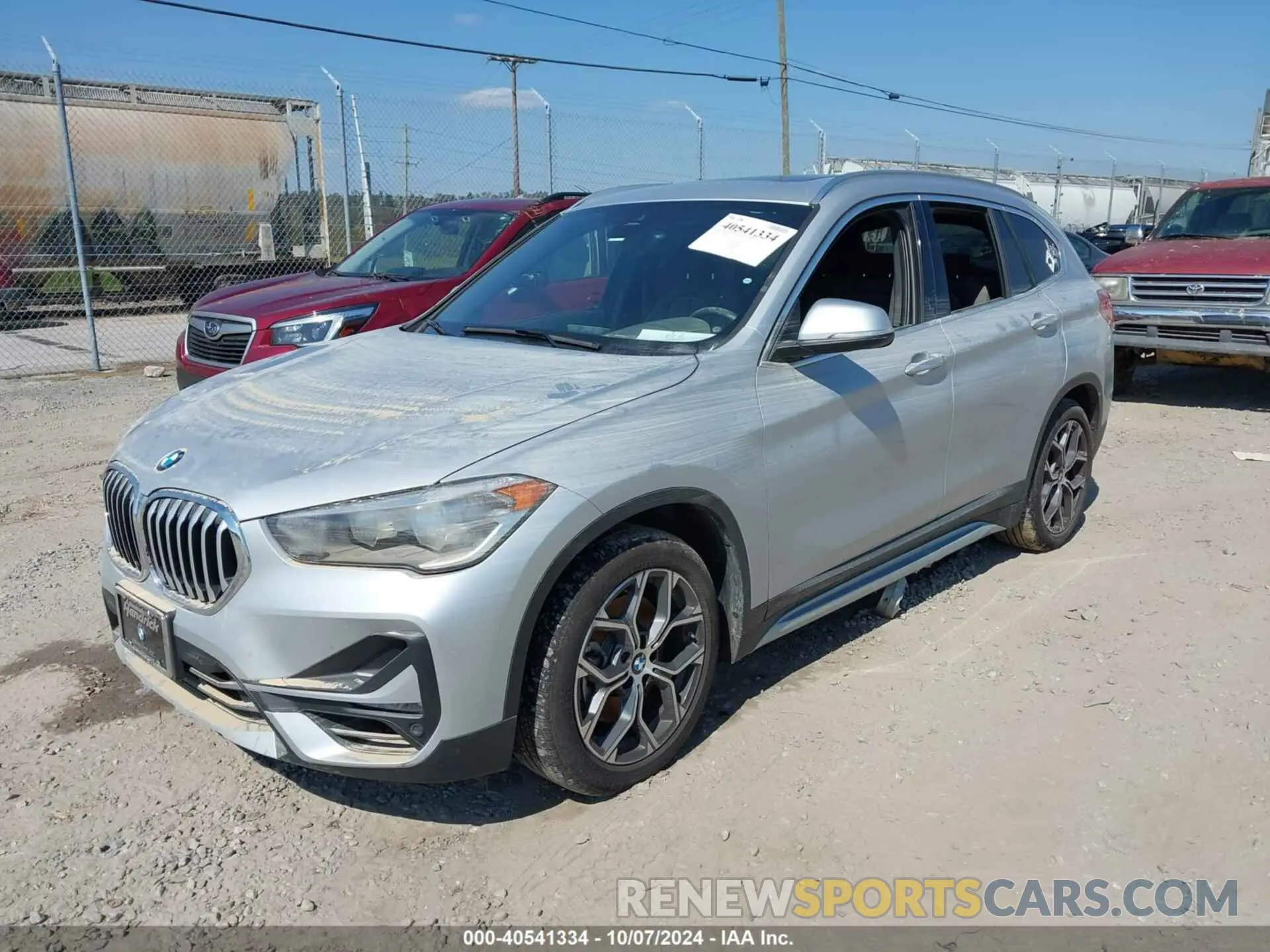 2 Photograph of a damaged car WBXJG7C09L5R91407 BMW X1 2020