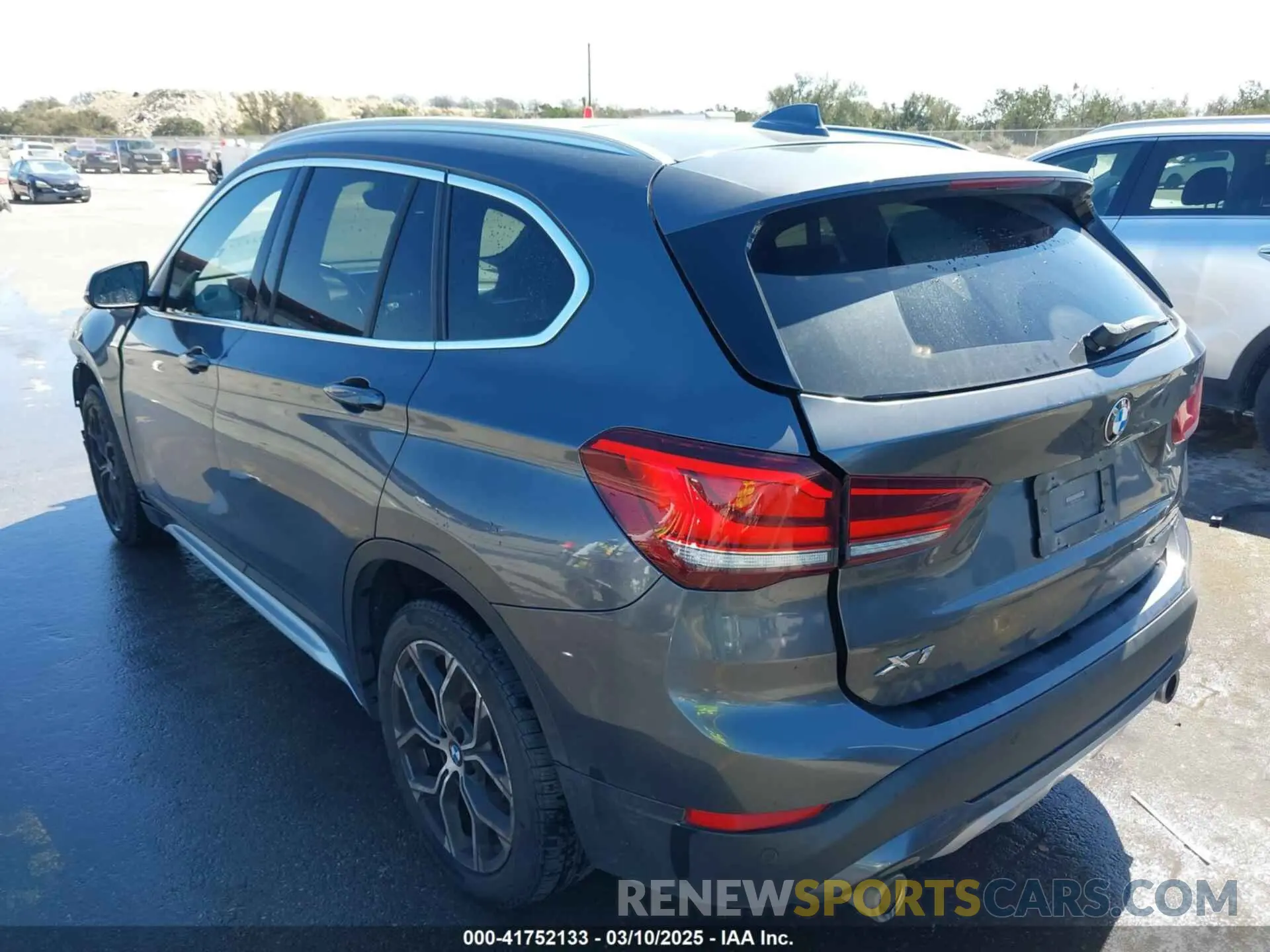 3 Photograph of a damaged car WBXJG7C0XL3L92799 BMW X1 2020