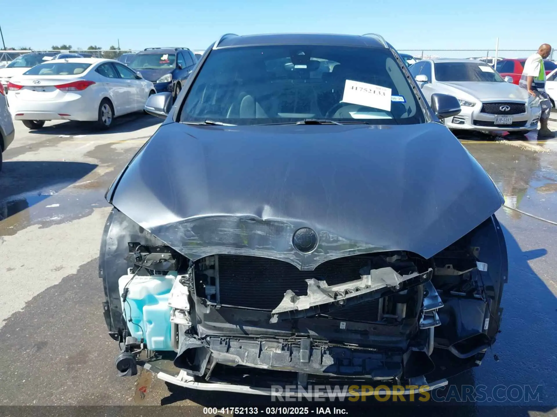 6 Photograph of a damaged car WBXJG7C0XL3L92799 BMW X1 2020