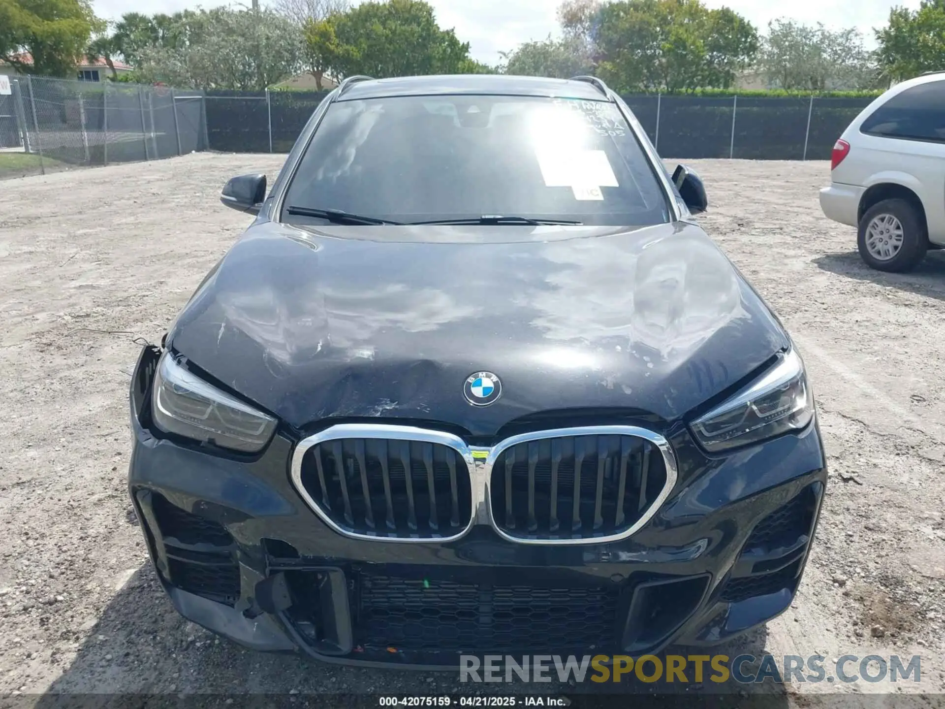 6 Photograph of a damaged car WBXJG7C0XL5P74237 BMW X1 2020