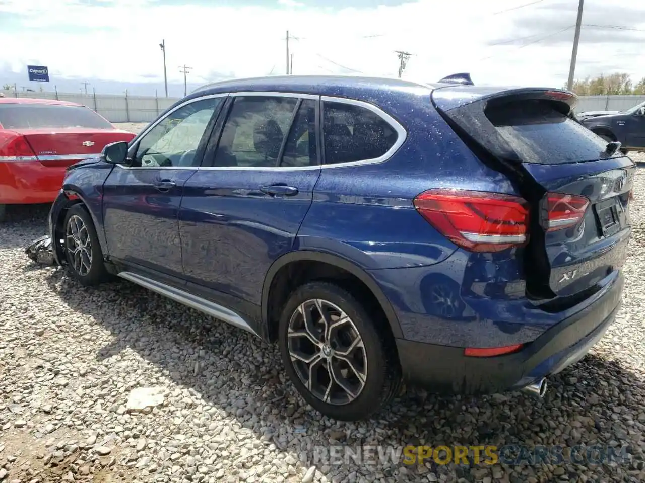 3 Photograph of a damaged car WBXJG9C00L5P75635 BMW X1 2020