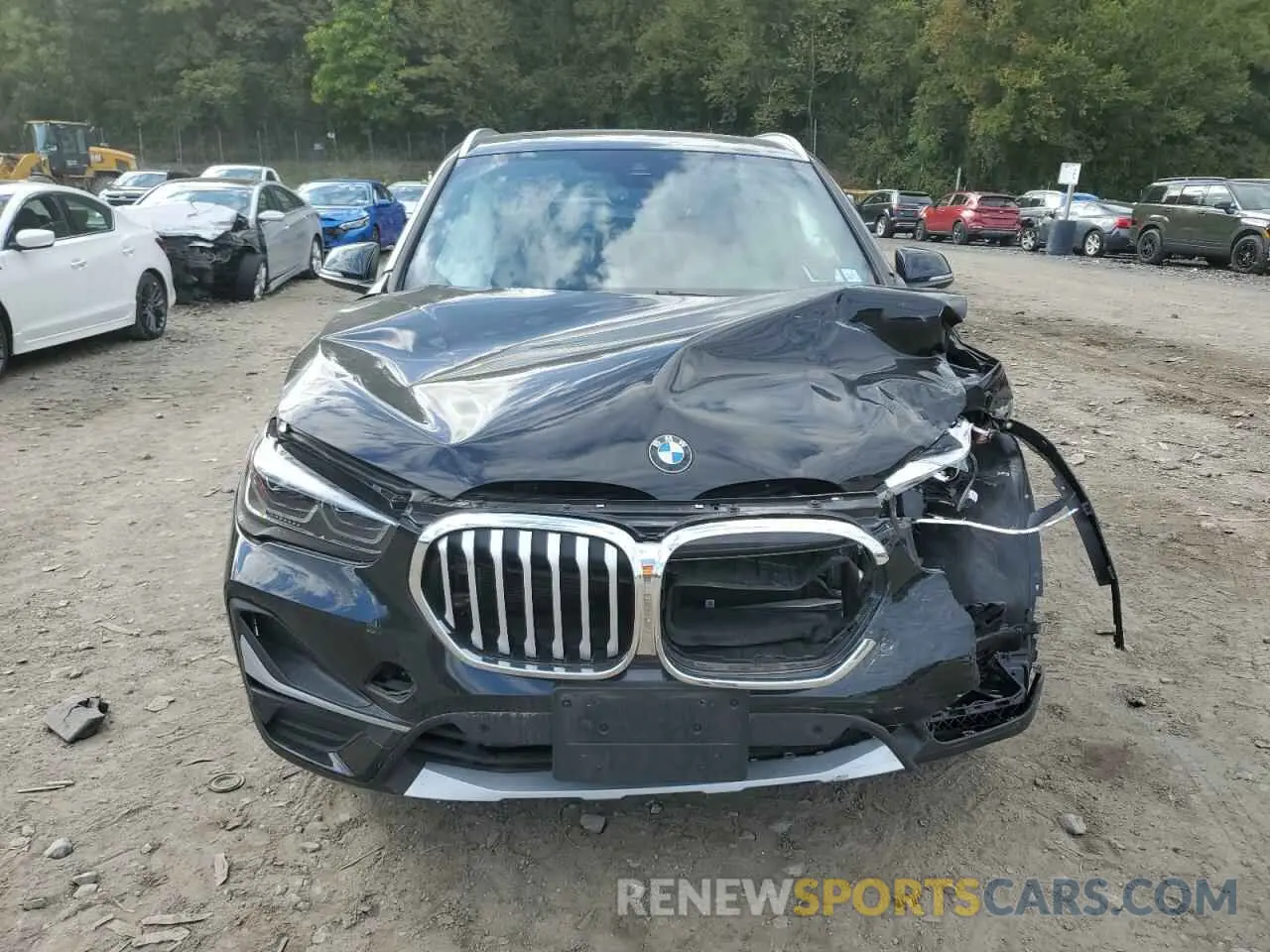 5 Photograph of a damaged car WBXJG9C00L5R41653 BMW X1 2020