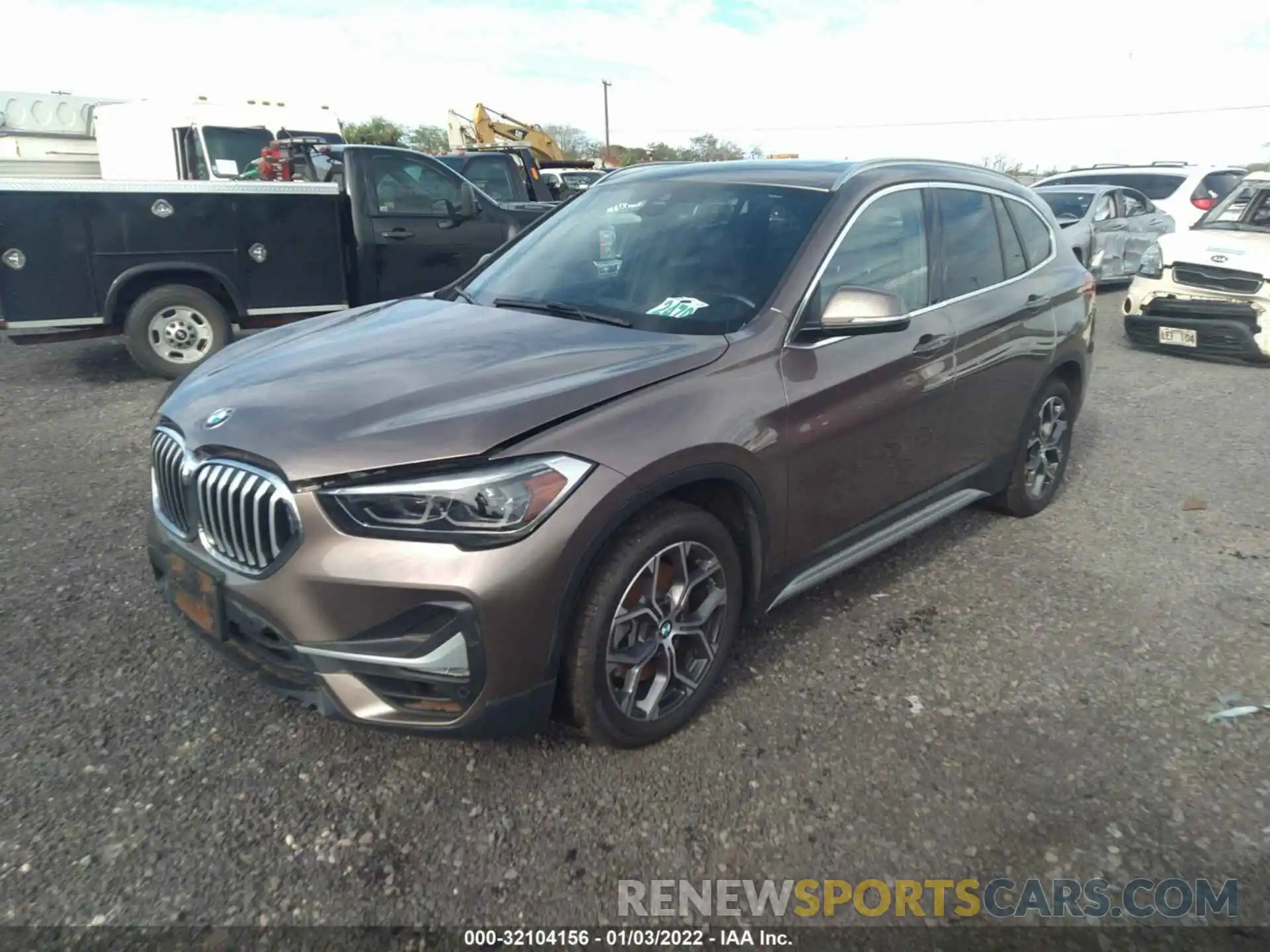 2 Photograph of a damaged car WBXJG9C00L5R72367 BMW X1 2020