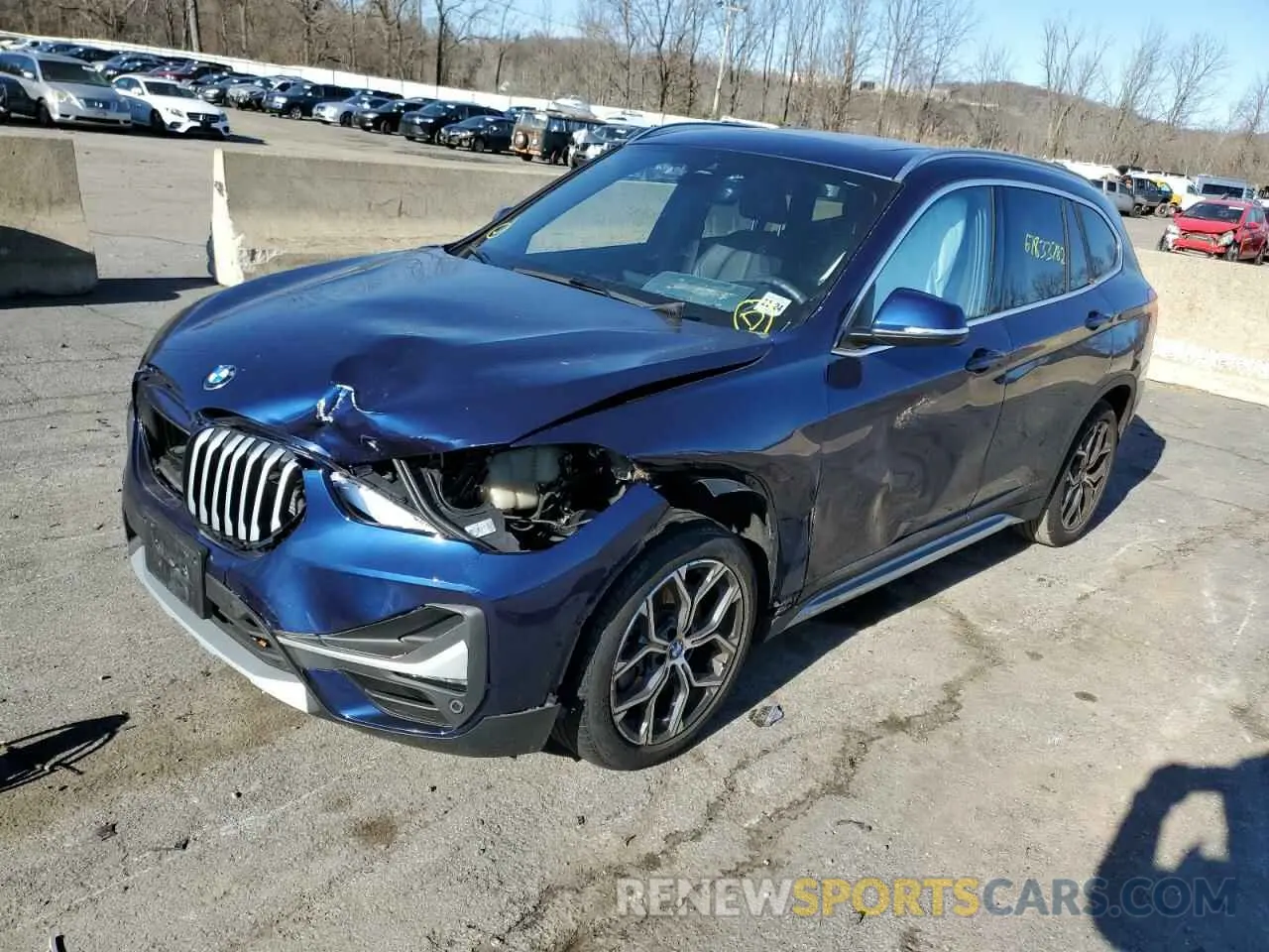 1 Photograph of a damaged car WBXJG9C01L5P22359 BMW X1 2020