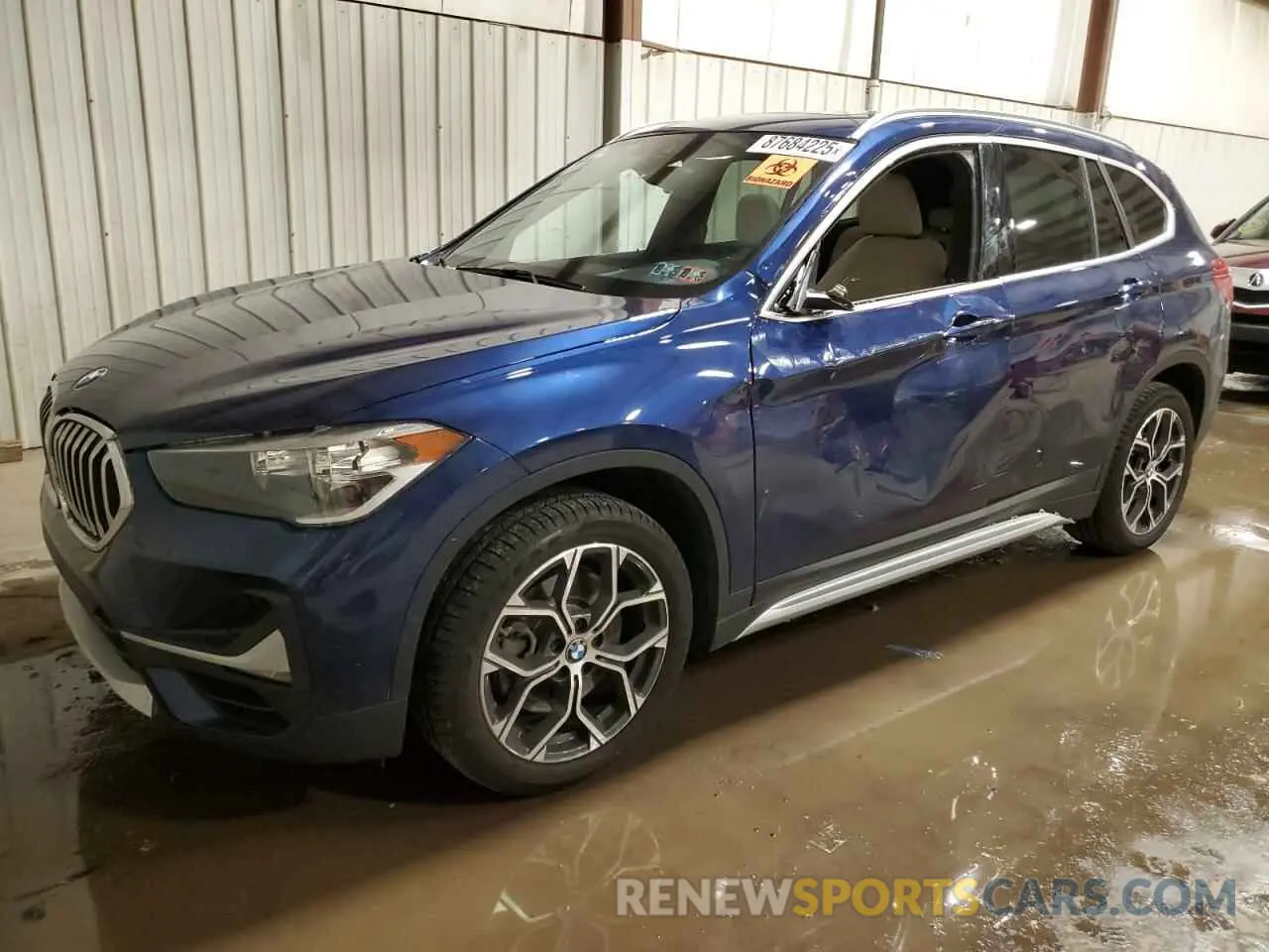 1 Photograph of a damaged car WBXJG9C01L5P36083 BMW X1 2020