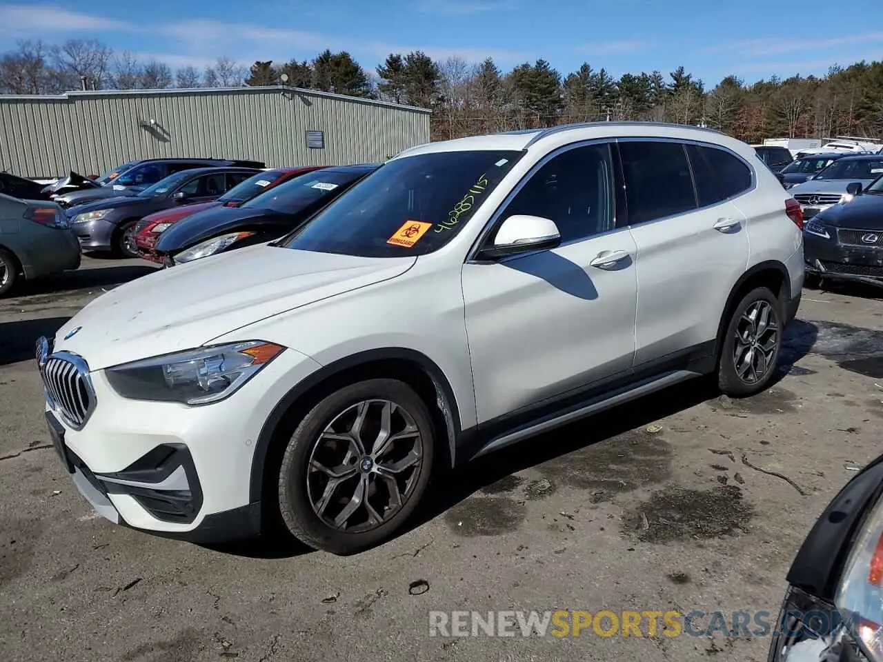1 Photograph of a damaged car WBXJG9C01L5P56897 BMW X1 2020